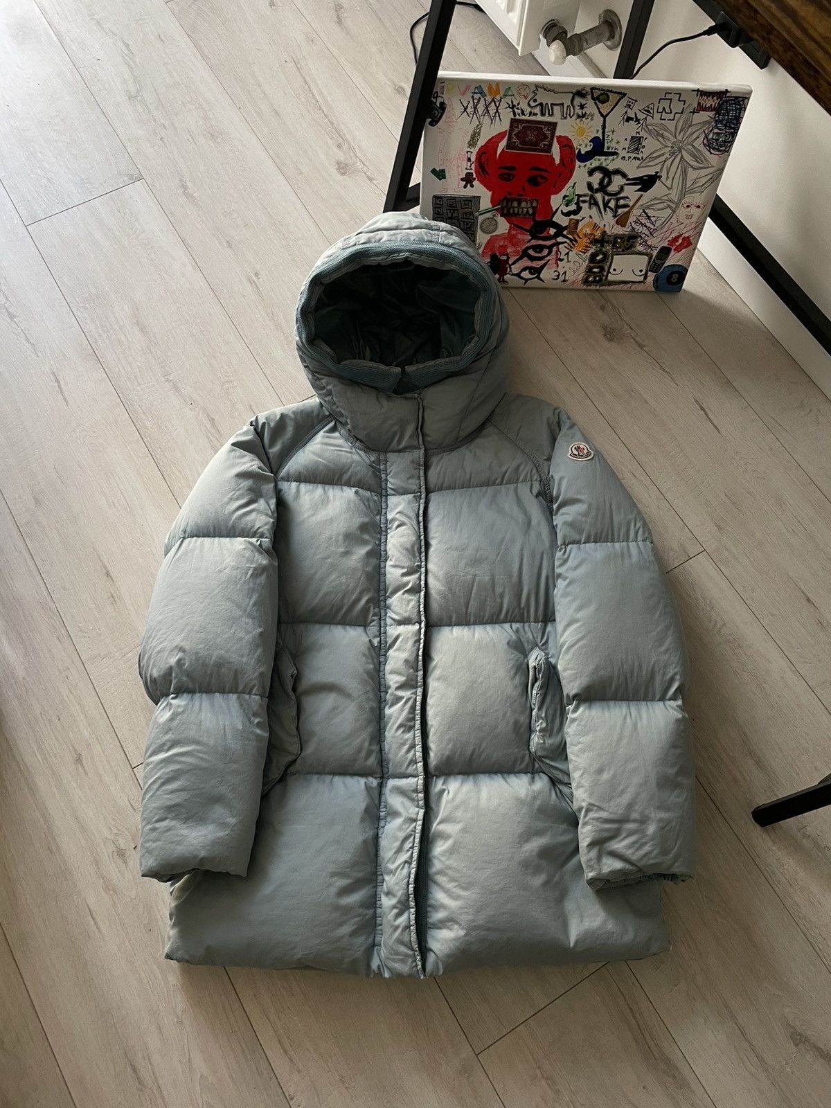 Moncler Moncler Puffer Down Jacket Blue Luxury Vintage 💥VERY RARE💥 Size US M / EU 48-50 / 2 - 1 Thumbnail