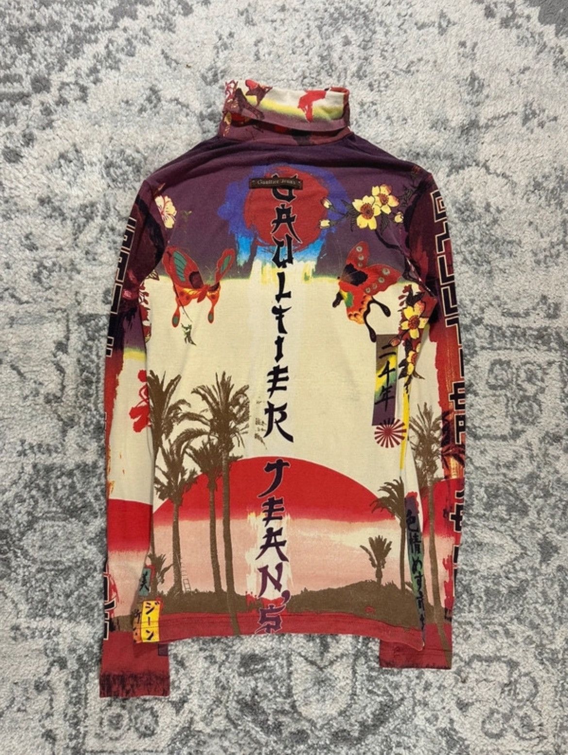 Jean Paul Gaultier Venus Print Turtleneck by Jean Paul Gaultier Size M / US 6-8 / IT 42-44 - 2 Thumbnail