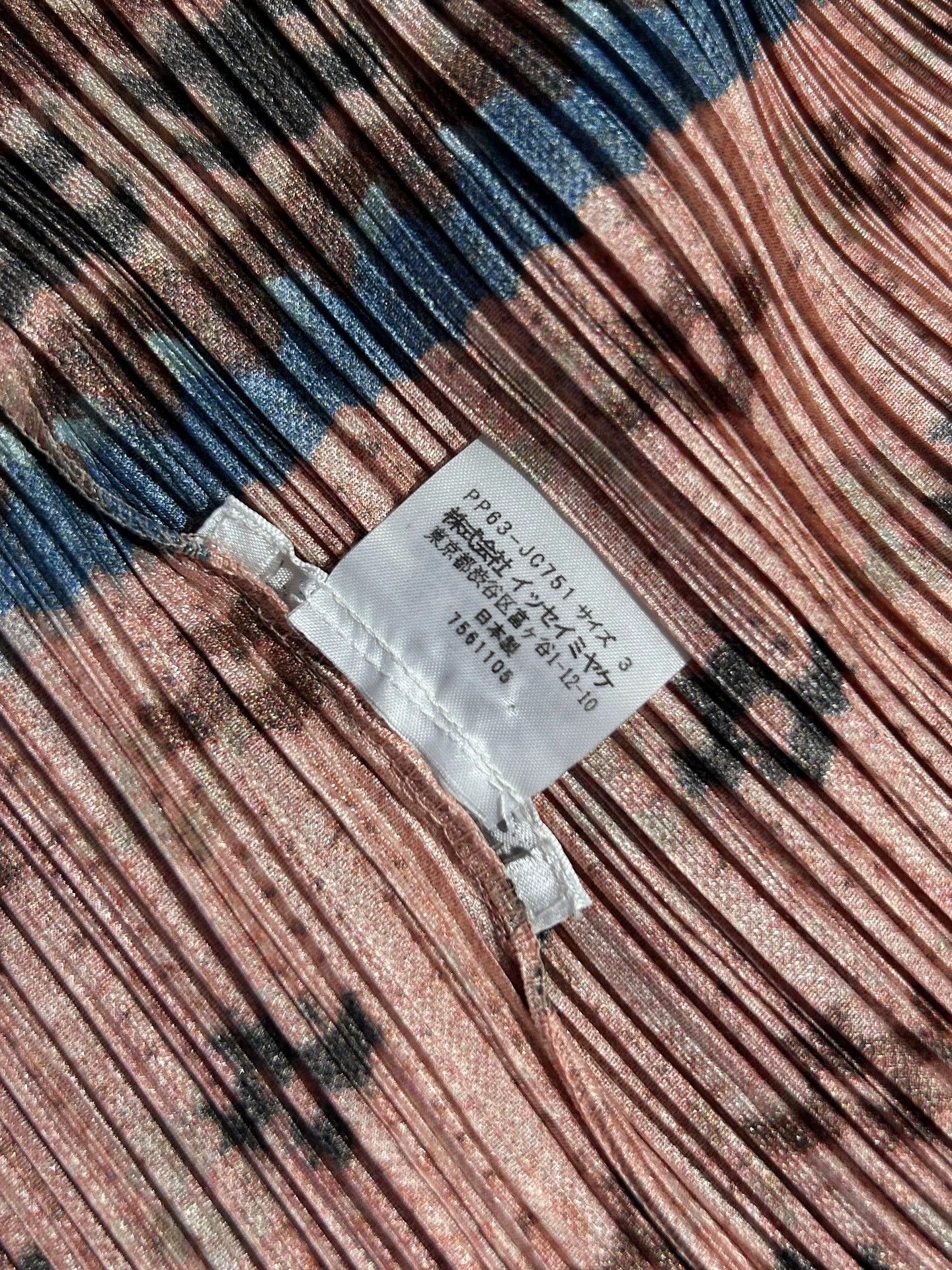 Issey Miyake ISSEY MIYAKE Pleats Please Retro Nordic Flower Jkt Size 3 Size L / US 10 / IT 46 - 7 Thumbnail