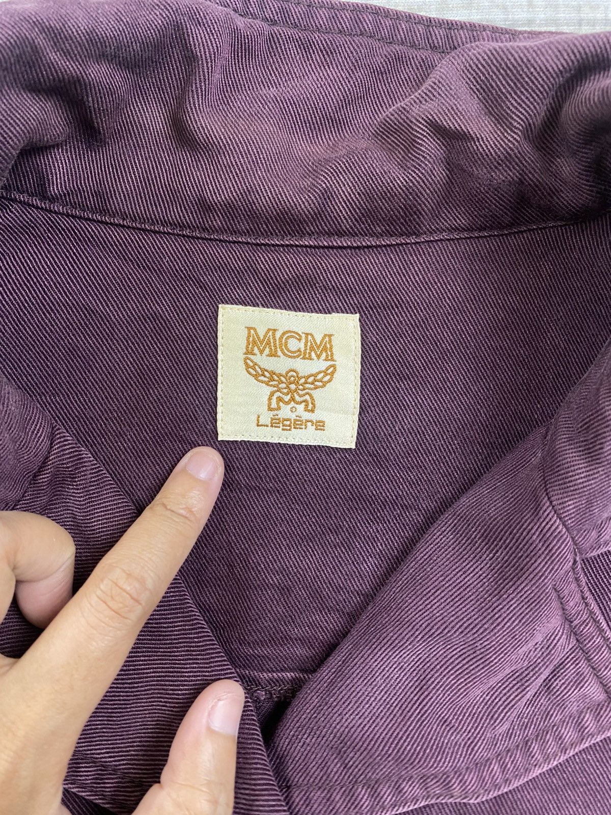 MCM 🔥 MCM Legere Embroidery Logo Cropped Jacket Size US M / EU 48-50 / 2 - 7 Thumbnail
