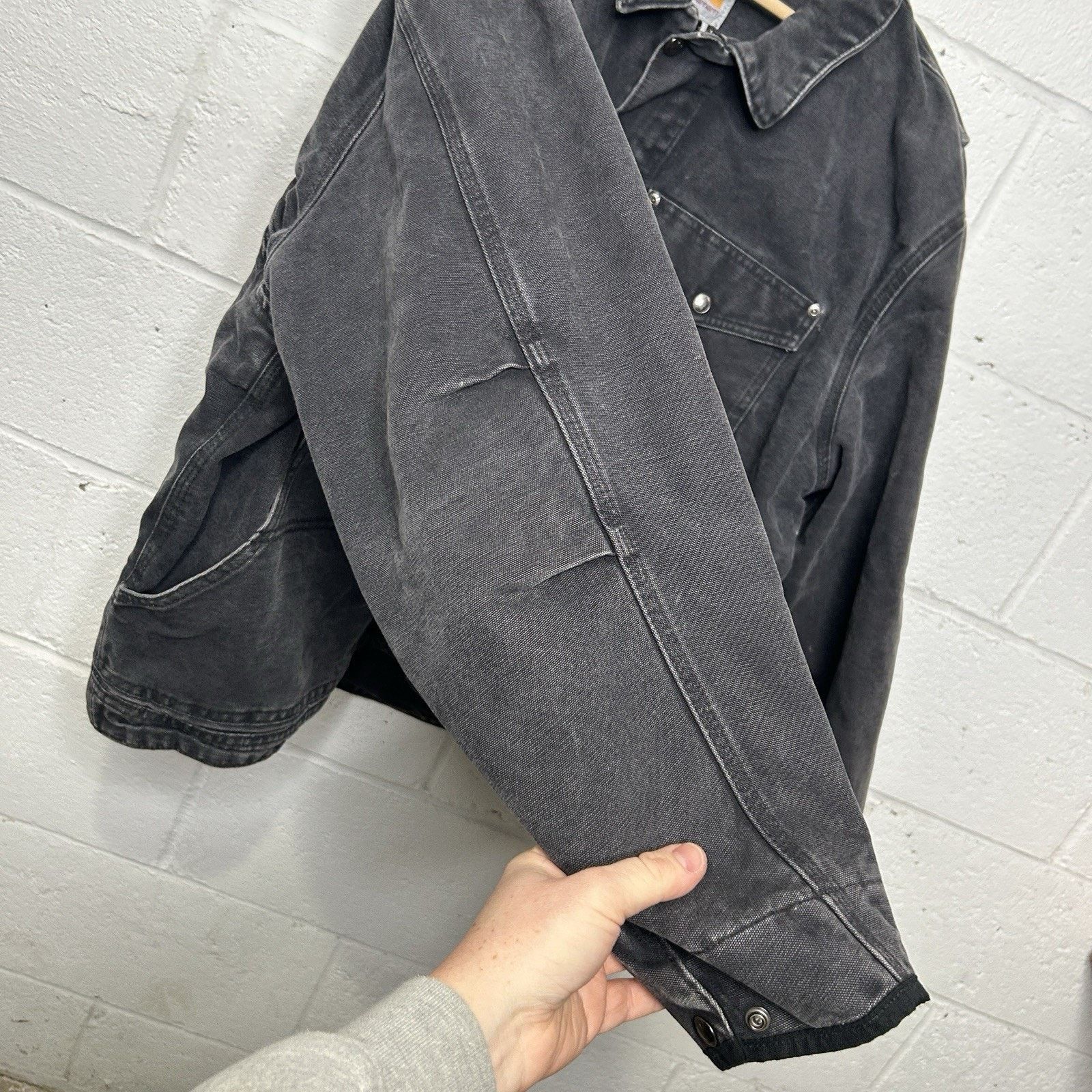 Carhartt Carhartt Berwick Fleece-Lined Jacket “Black” 101230 Size US XXL / EU 58 / 5 - 8 Thumbnail