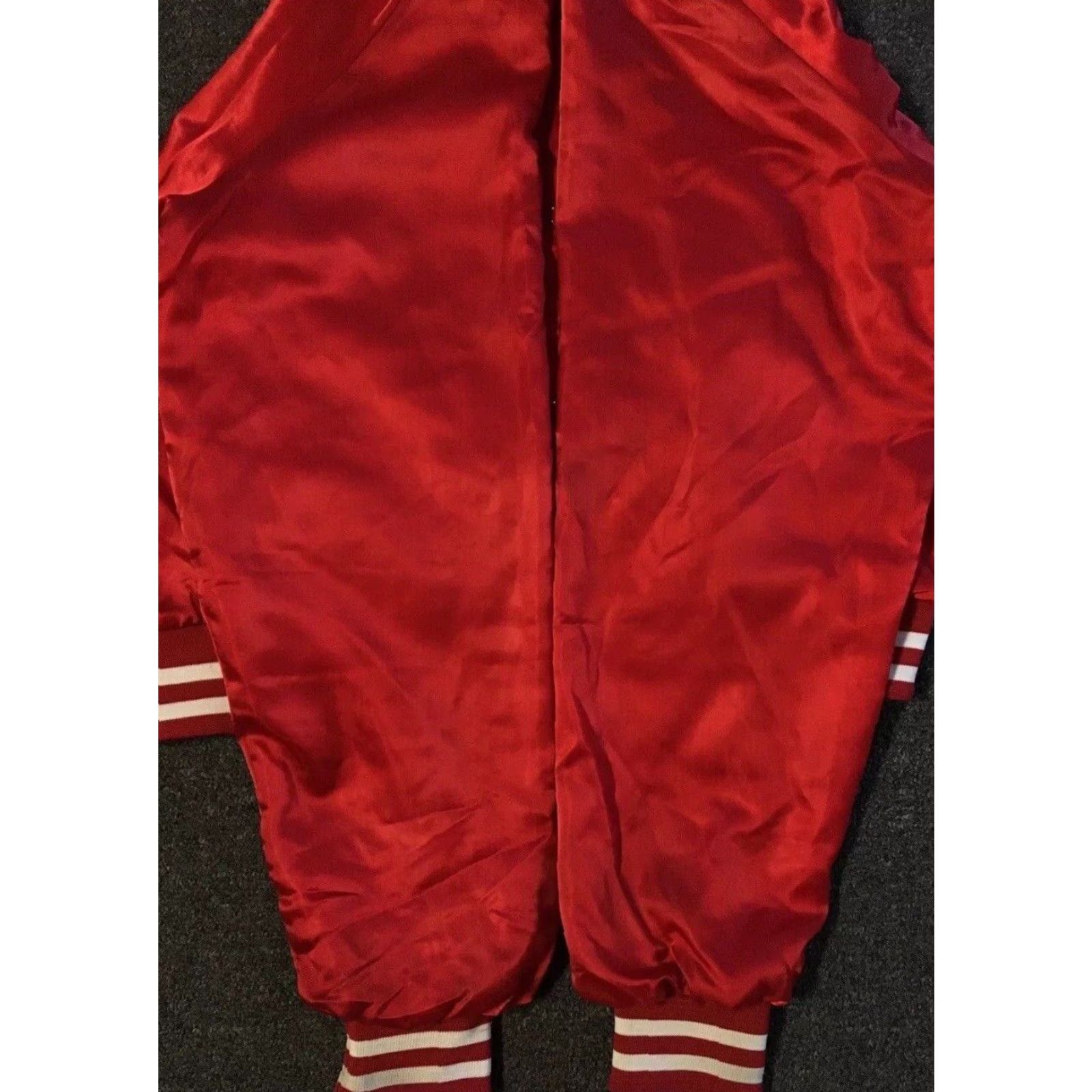 Vintage Vtg 80s Coke Phoenix Faded Promo Satin Jacket - Boxy Fit, 2XL, Blue, Coca Cola, US Made, Bomber, Mens Size US XXL / EU 58 / 5 - 5 Thumbnail
