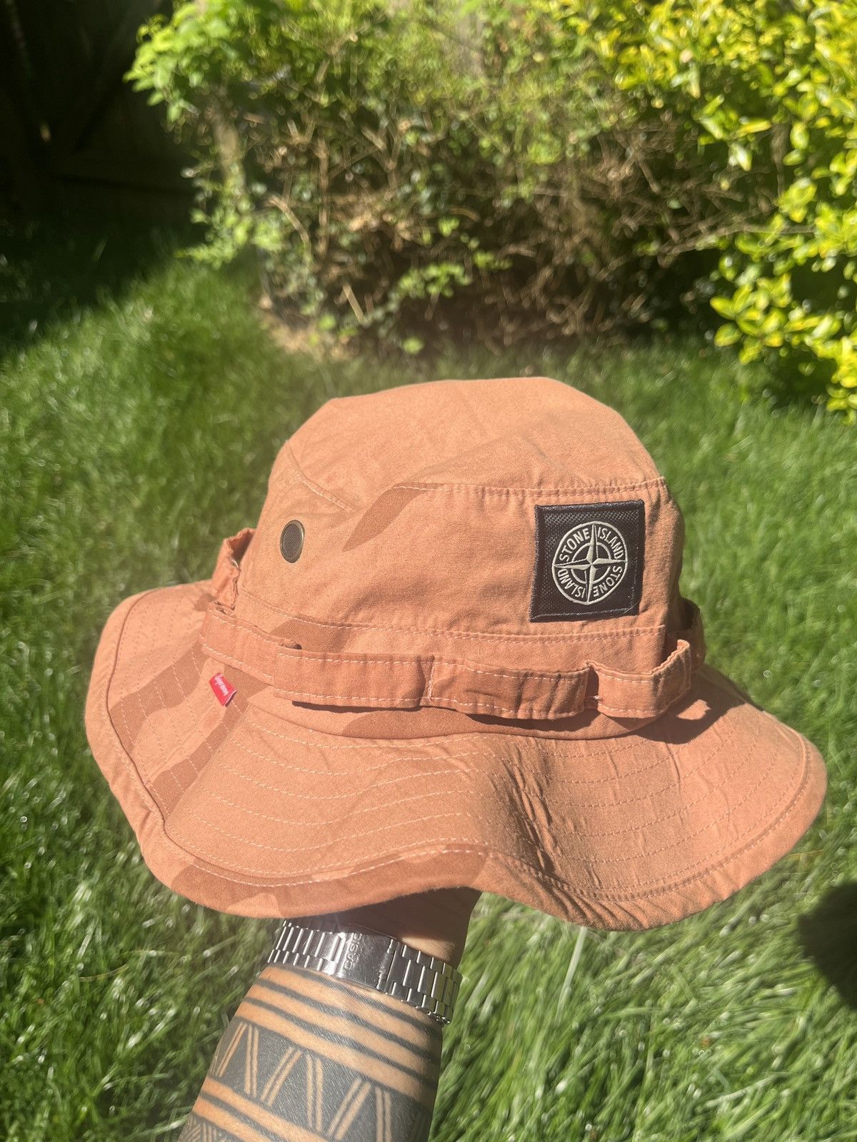 Supreme Stone Island Boonie Hat Supreme X Stone 2024 Island Boonie