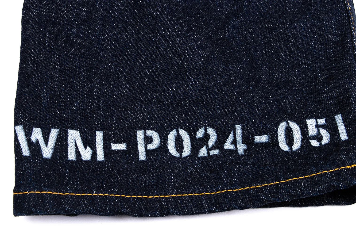 Junya Watanabe Indigo Straight Denim with Graffiti Print L Size Size US 38 / EU 54 - 10 Thumbnail