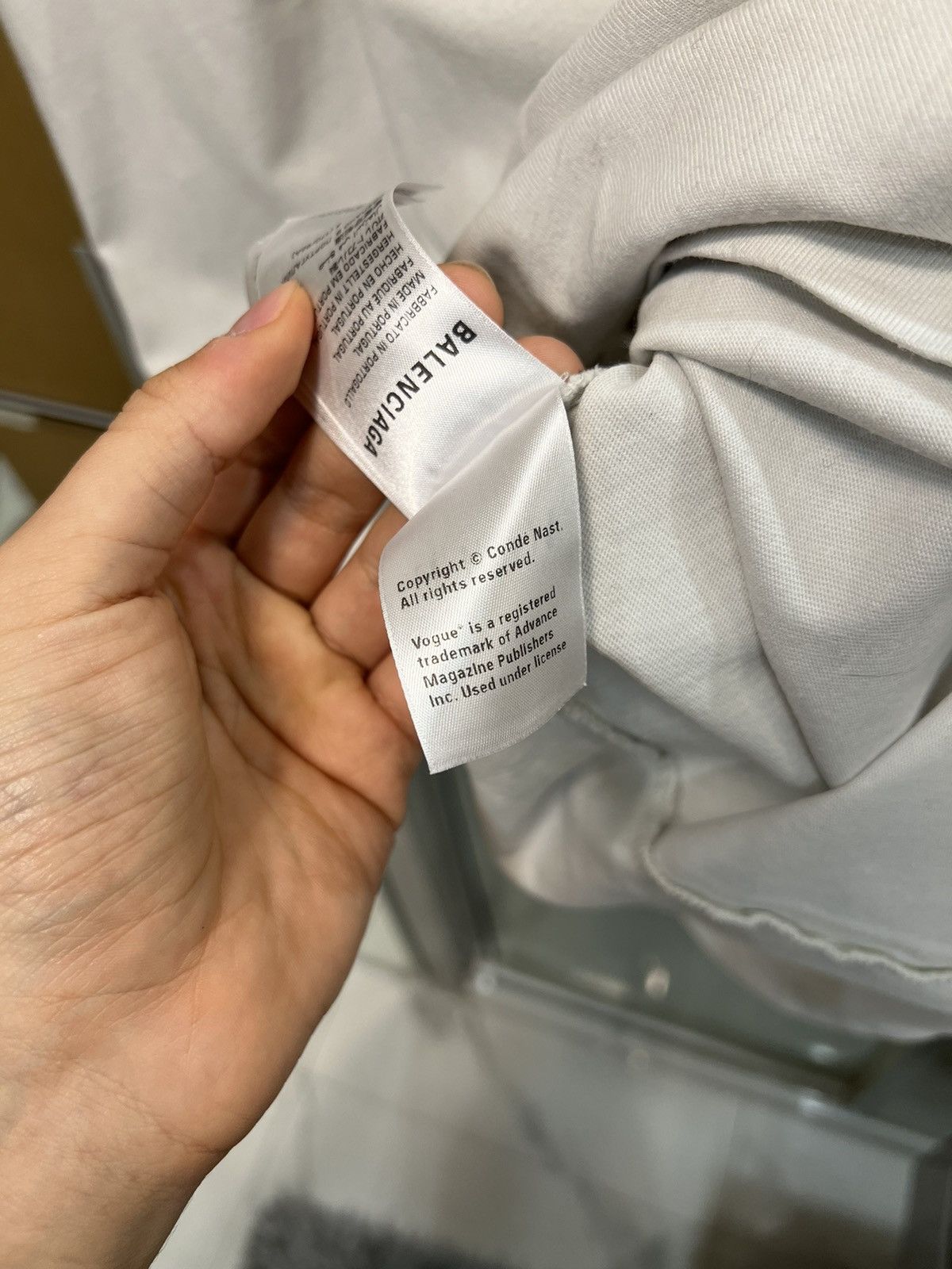 Balenciaga Balenciaga x Vogue tee Size US L / EU 52-54 / 3 - 7 Thumbnail