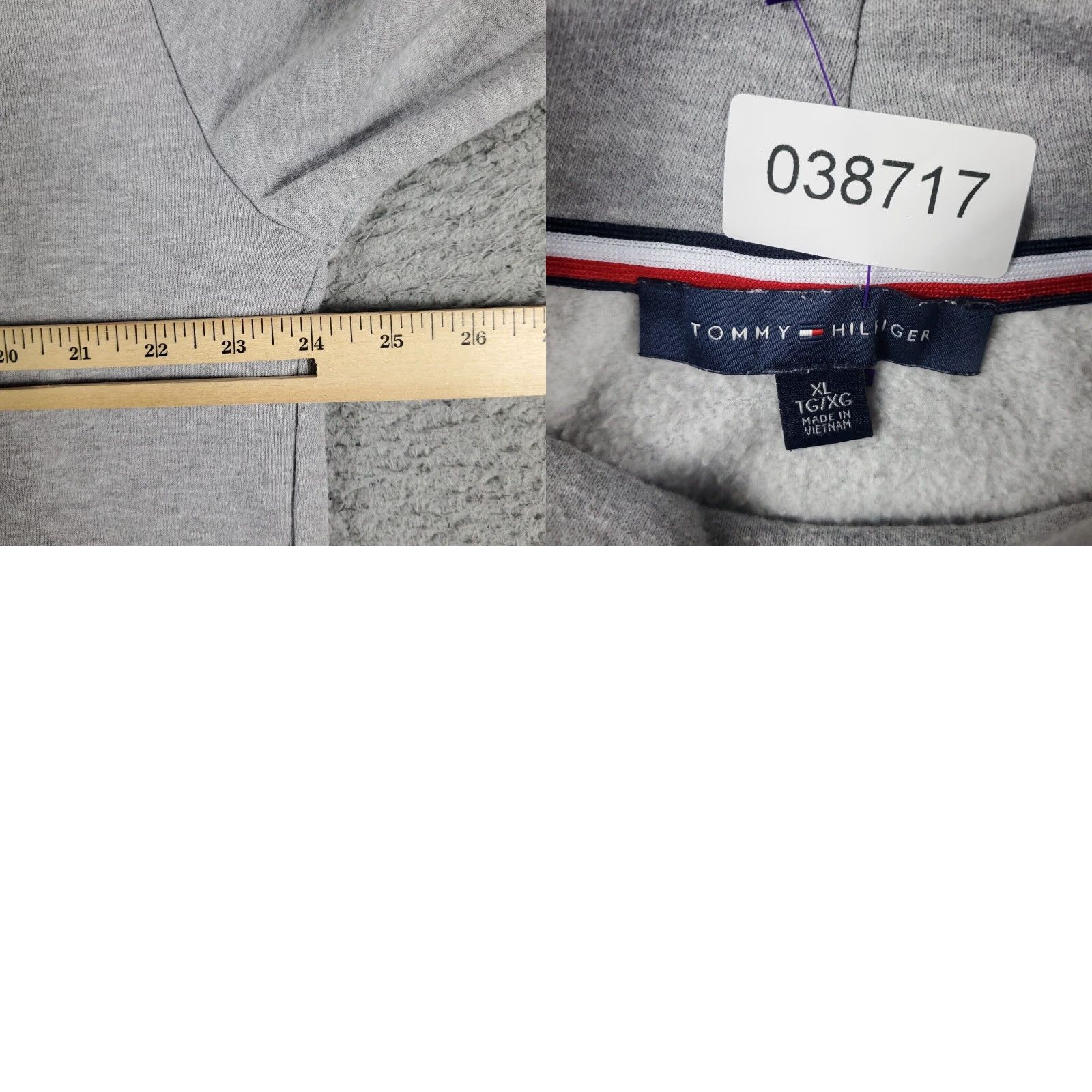 Tommy Hilfiger Tommy Hilfiger Sweater Womens XL Gray Pullover Long Sleeve Knit Top Classic Modern Size XL / US 12-14 / IT 48-50 - 8 Thumbnail