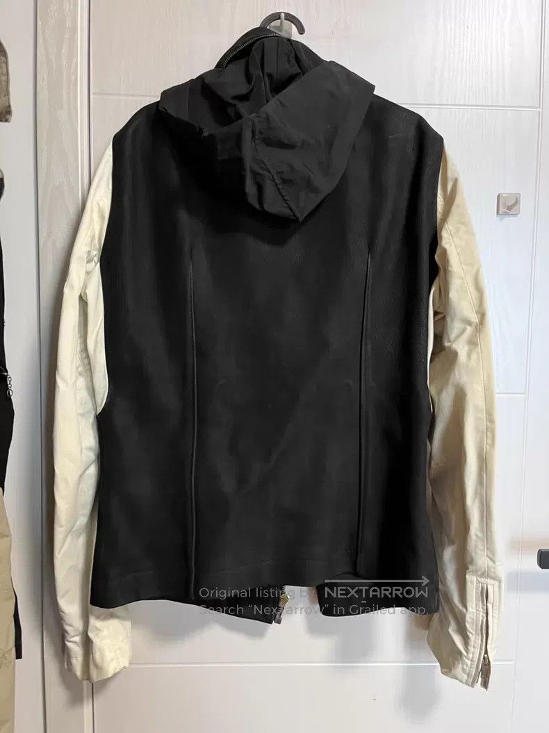Rick Owens Rick Owens Black and white patchwork leather jacket Size US L / EU 52-54 / 3 - 2 Thumbnail