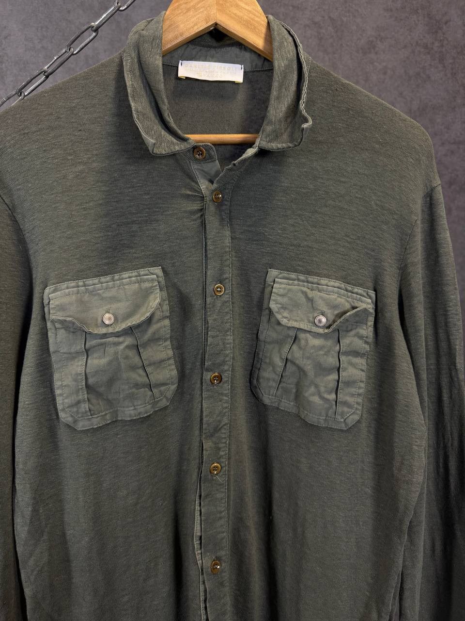 Daniele Fiesoli Daniele Fiesoli designer luxury linen shirt Size US M / EU 48-50 / 2 - 3 Thumbnail