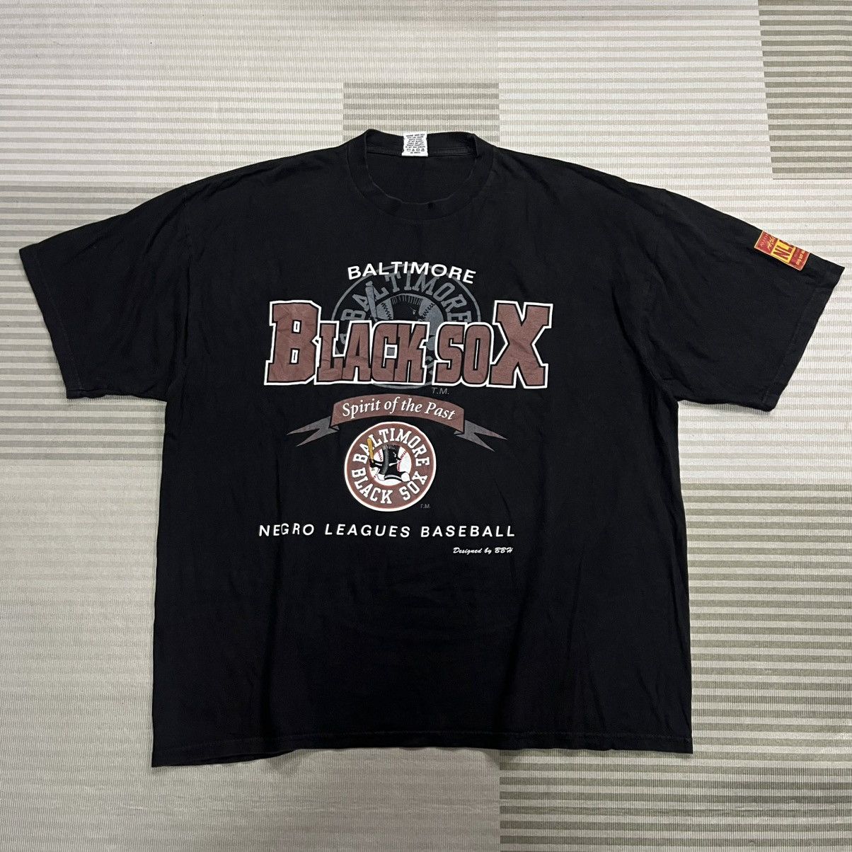 MLB Vintage 90s Baltimore Black Sox Negro Leagues Baseball Tee Size US XXL / EU 58 / 5 - 1 Thumbnail