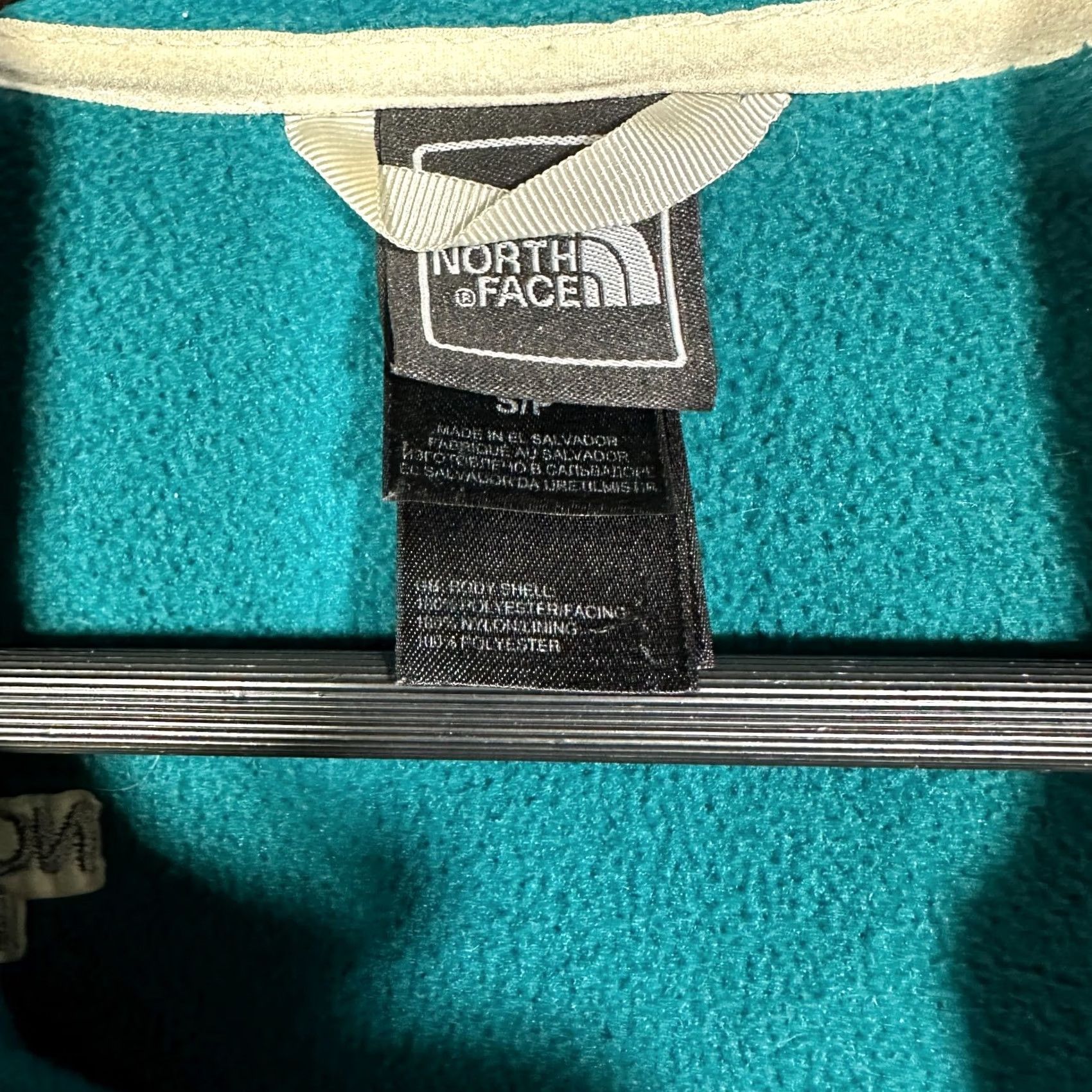 The North Face The North Face Jacket Womens Small Teal Fleece Full Zip Logo Pockets Size S / US 4 / IT 40 - 6 Thumbnail