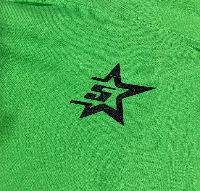 Sp5der Sp5der Punk V2 Rhinestone Hoodie Slime Green (XL) Size US XL / EU 56 / 4 - 5 Thumbnail