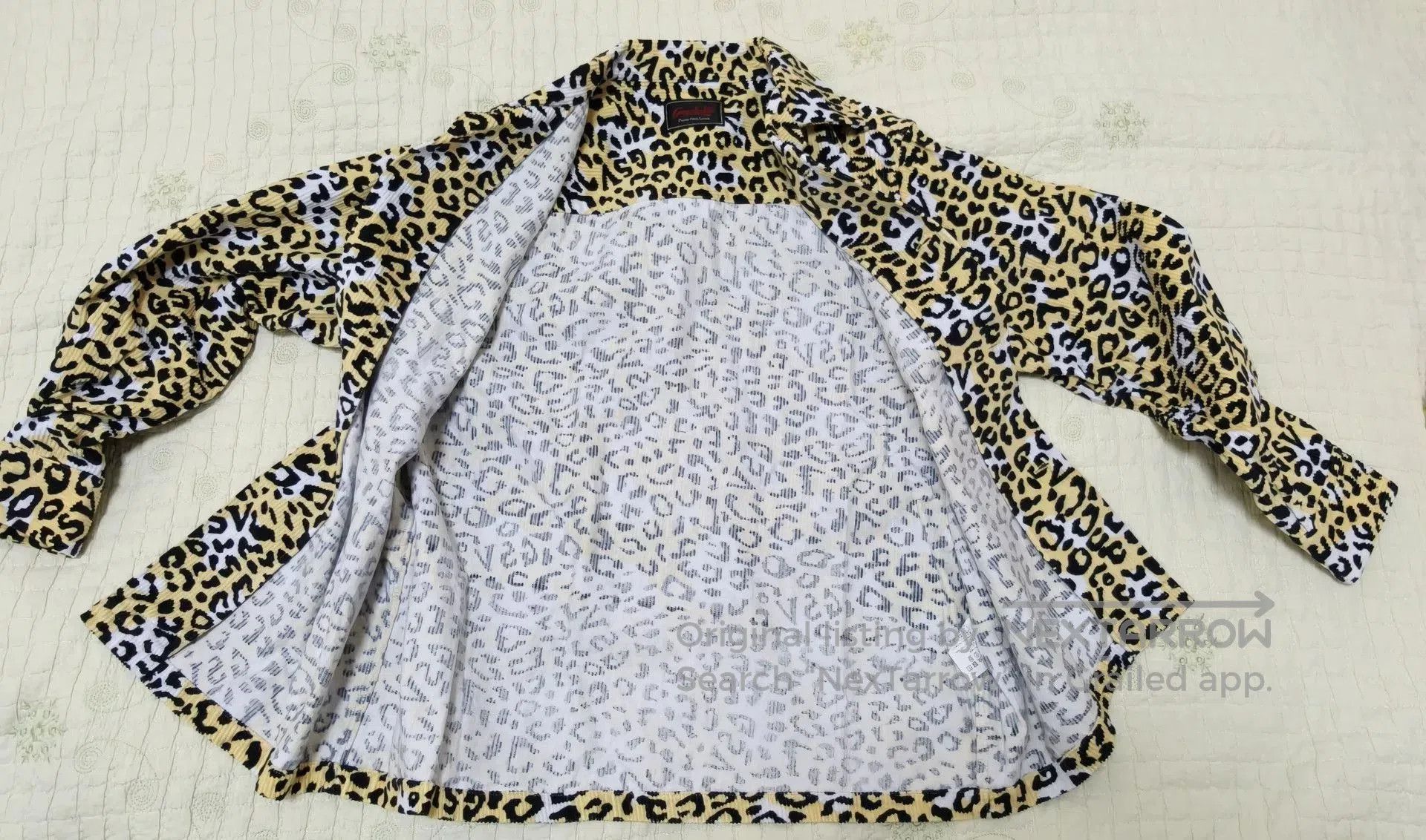Japanese Brand gangsterville leopard print long sleeve shirt. Size US L / EU 52-54 / 3 - 2 Thumbnail