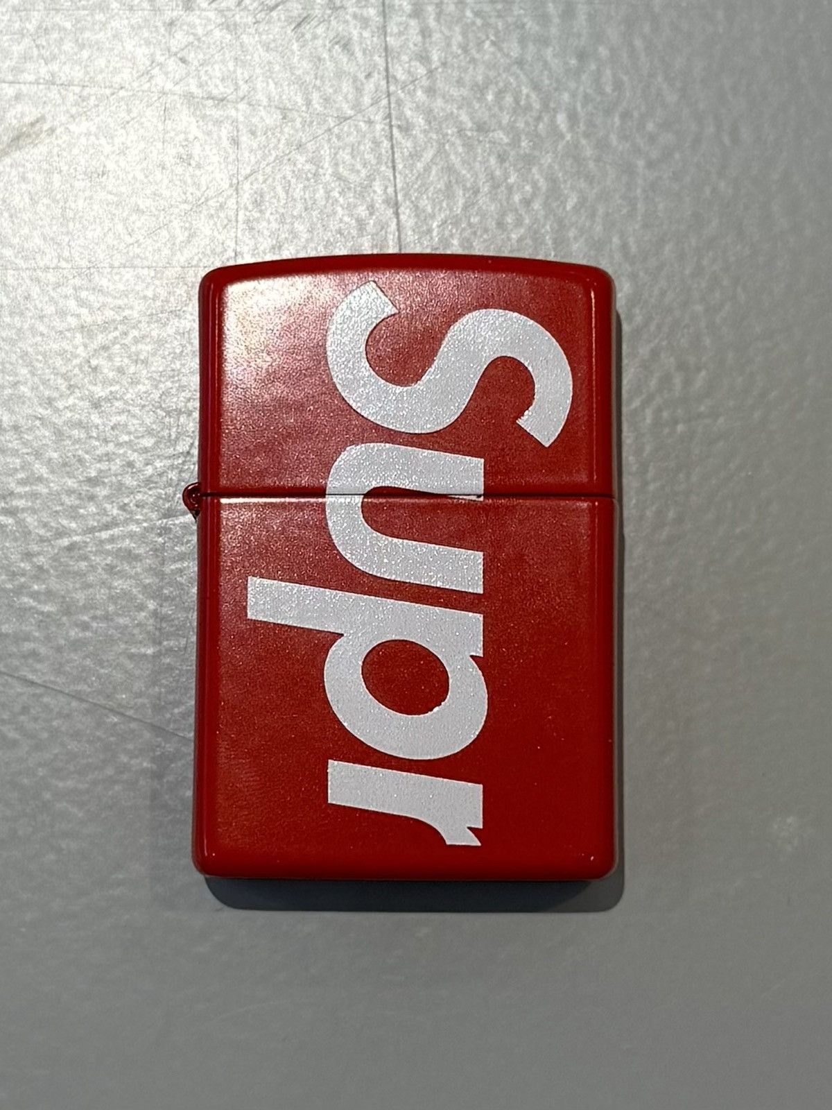 Supreme Supreme Logo Zippo Red Size ONE SIZE - 2 Thumbnail
