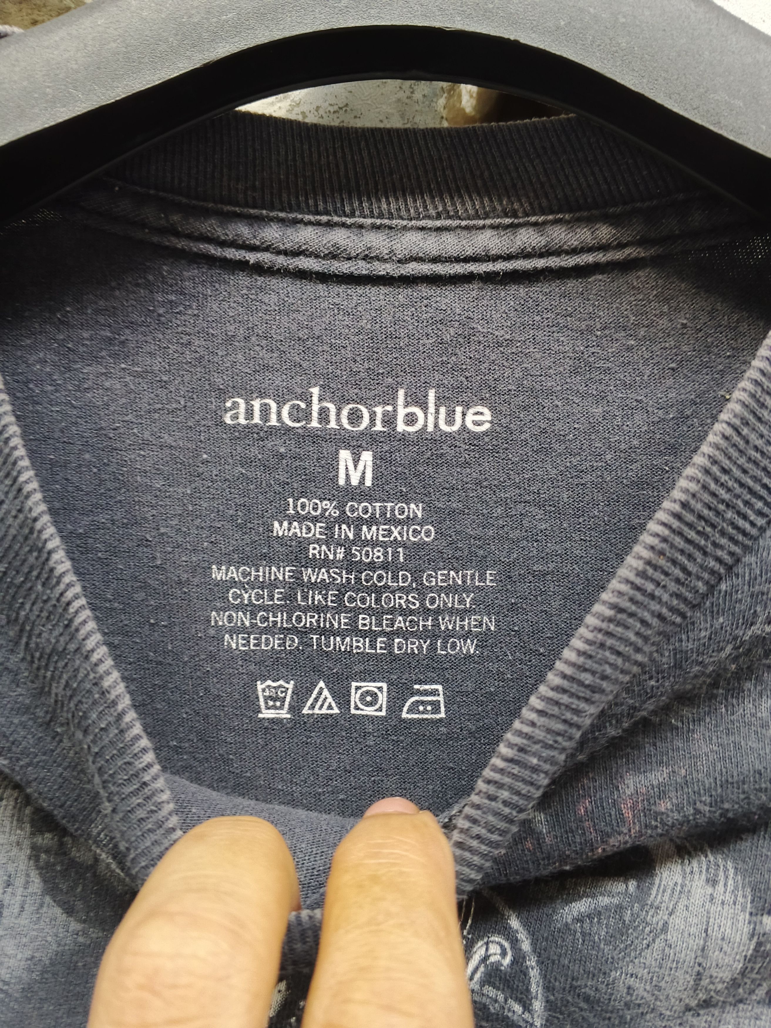Anchor Blue Anchor Blue Cross Size US M / EU 48-50 / 2 - 3 Thumbnail