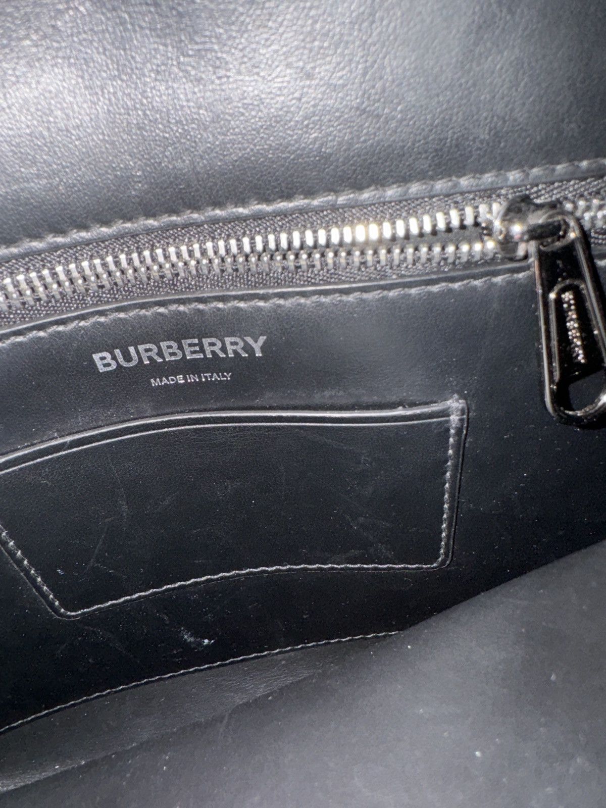 Burberry RARE Designer Burberry Monogram Messenger Bag Size ONE SIZE - 10 Thumbnail
