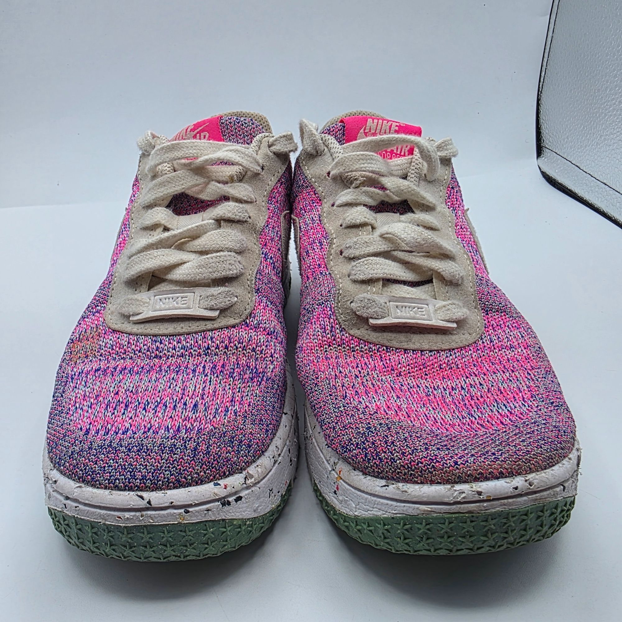 Nike Nike Air Force 1 Crater Knit Pink Purple Fuchsia Glow Womens Size US 6 / IT 36 - 2 Thumbnail