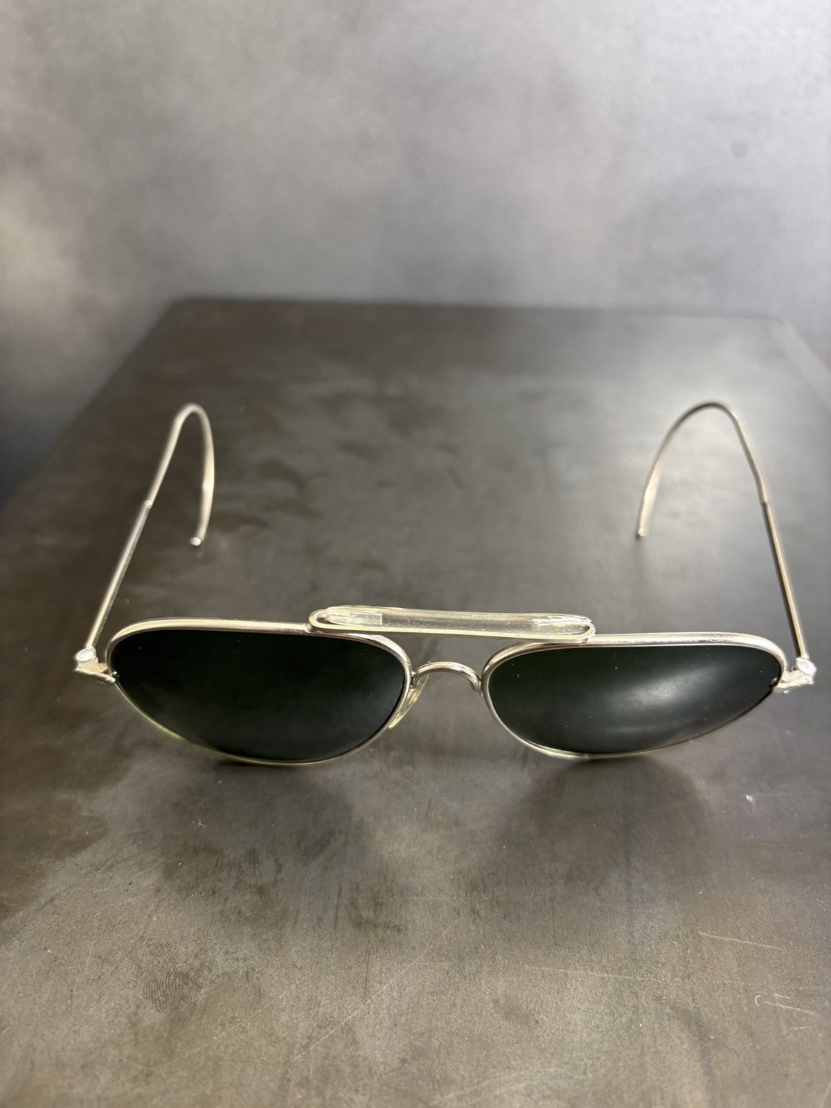 RayBan × Vintage Vintage Aviator Sunglasses Hooked Metal Glacier 60s 70s 80s Size ONE SIZE - 10 Thumbnail