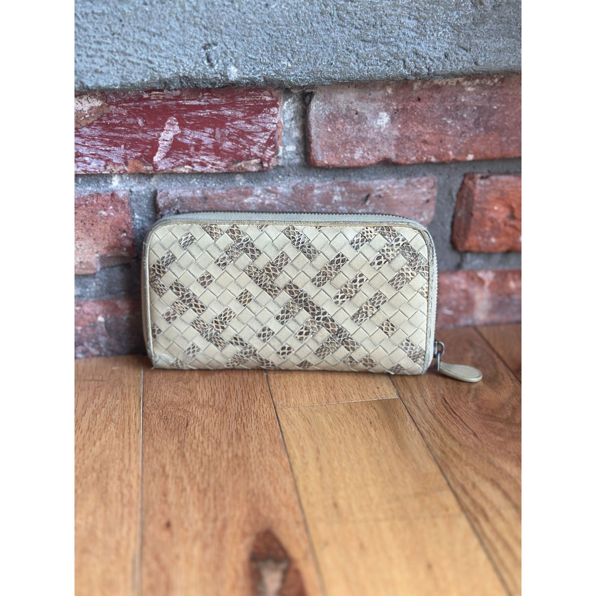 Bottega Veneta BOTTEGA VENETA NAPPA INTRECCIATO AYERS ZIP AROUND WALLET Size ONE SIZE - 1 Thumbnail