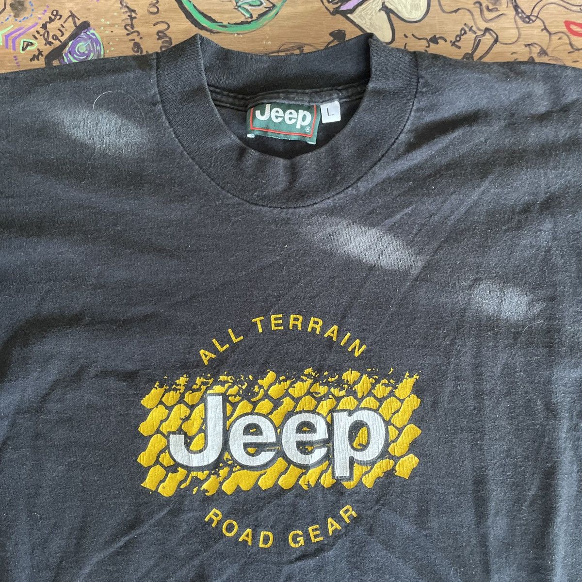 Jeep × Vintage Vintage Jeep T Shirt Size US L / EU 52-54 / 3 - 2 Thumbnail