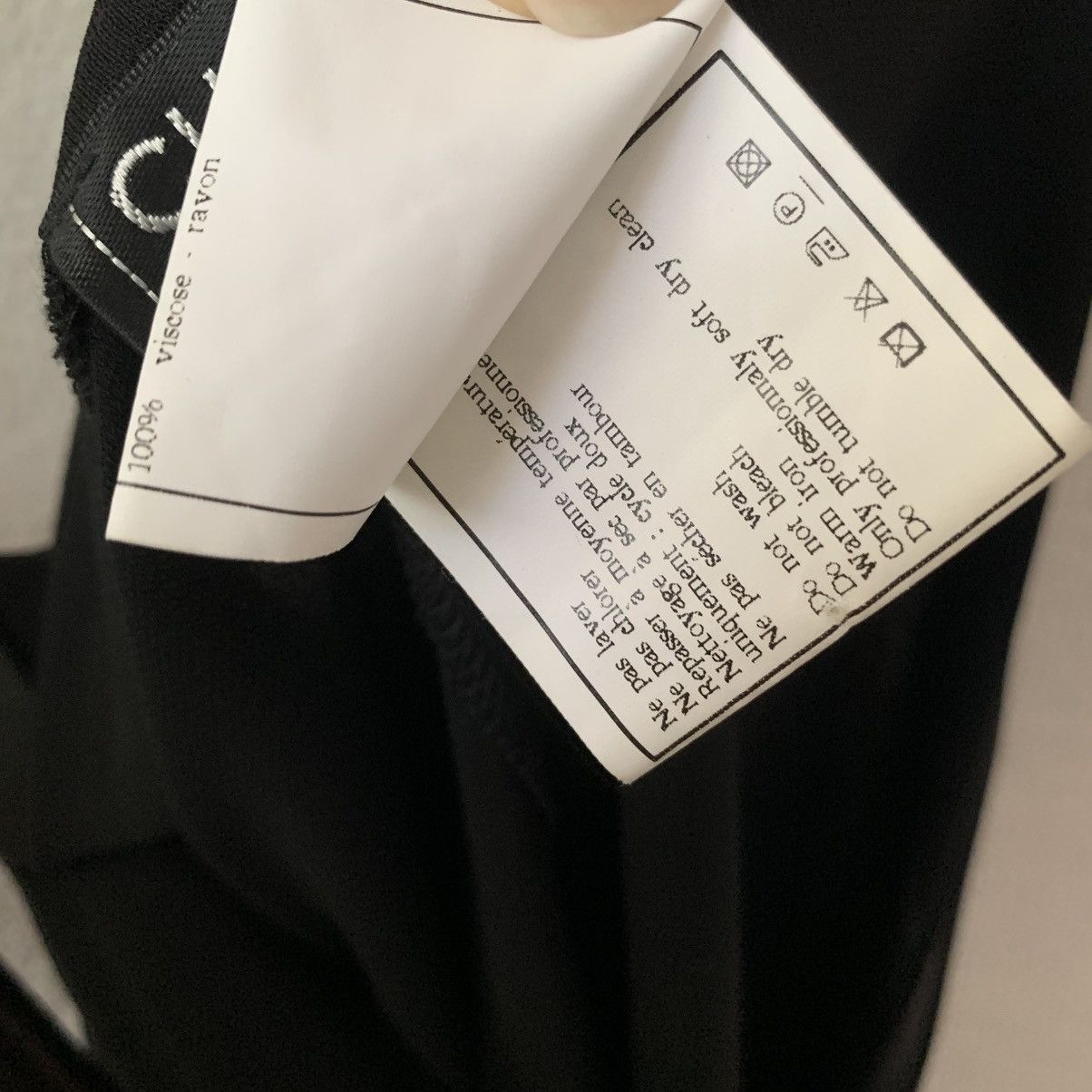 Chanel Chanel embroidered black ballet skirt Size 25" / US 0 / IT 36 - 8 Thumbnail