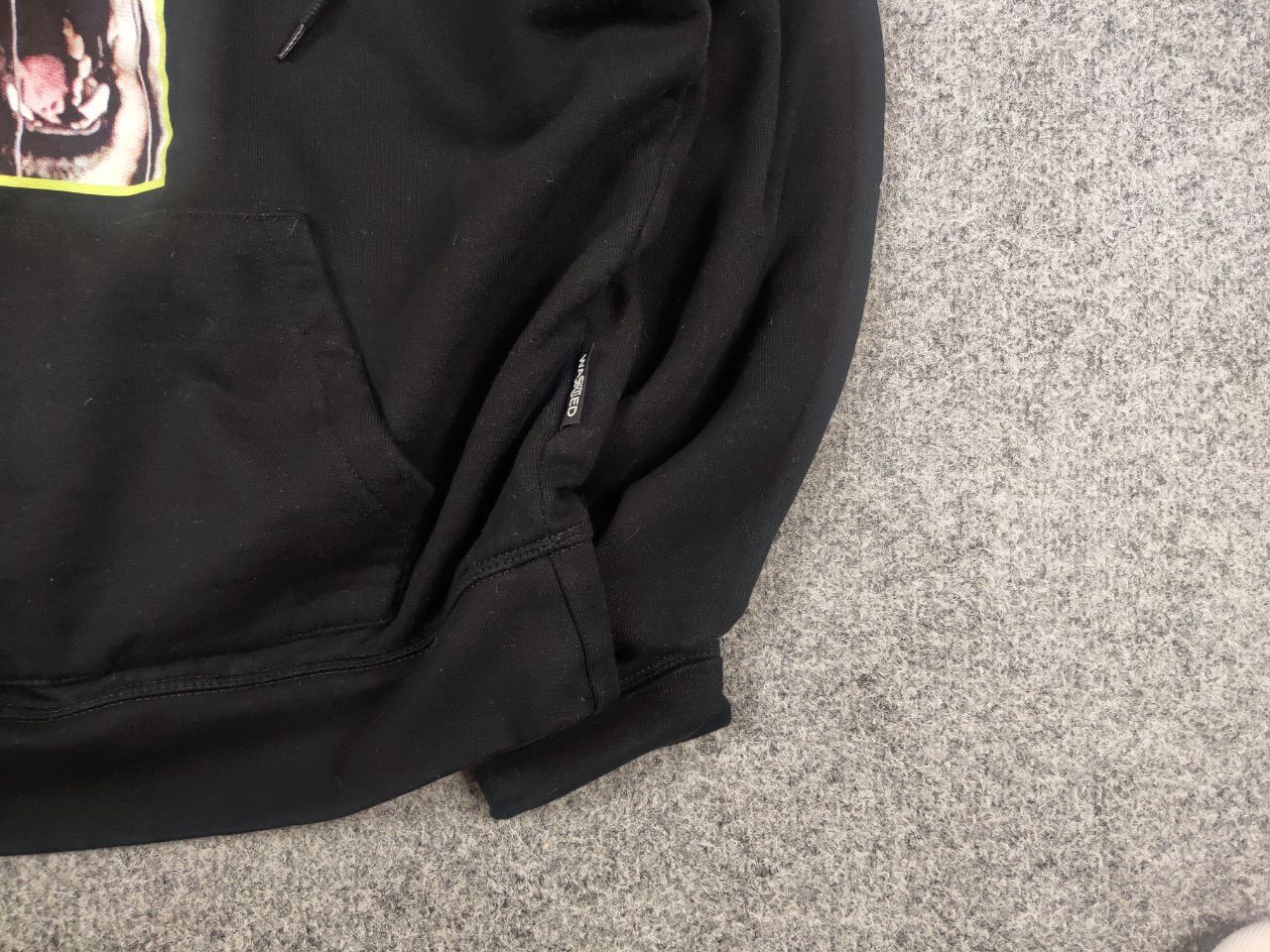 Wasted Paris Wasted Fearless Dog Logo Black Oversized Hoodie Y2K Style Size US S / EU 44-46 / 1 - 8 Thumbnail