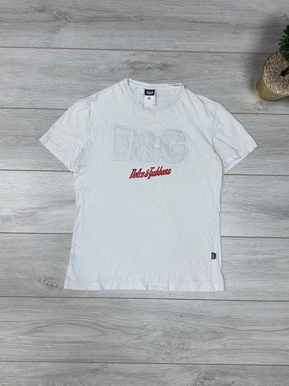 Dolce & Gabbana vintage big logo D&G t-shirt
