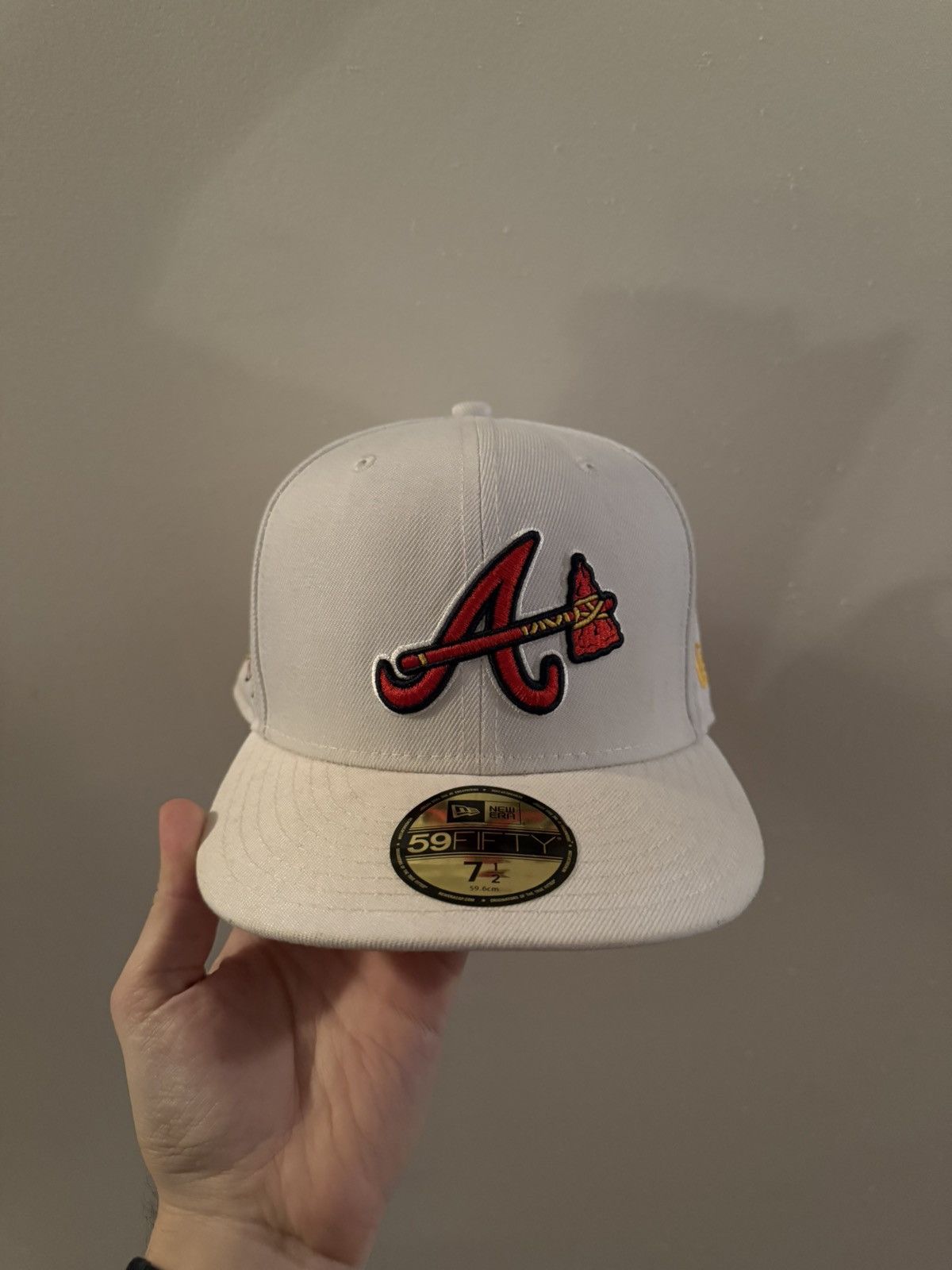 New Era Atlanta Braves Fitted Size ONE SIZE - 1 Thumbnail