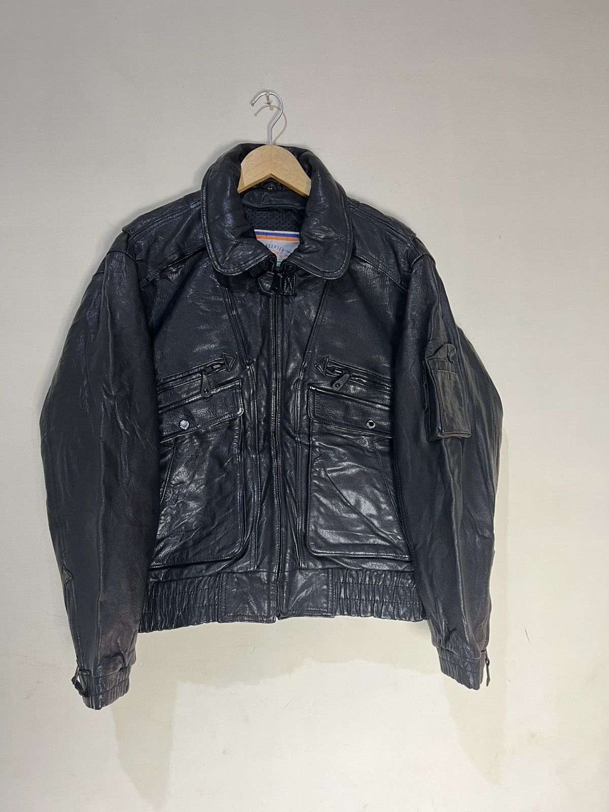 Kadoya Vintage 2000s Kadoya New concepter riding leather jacket Size US M / EU 48-50 / 2 - 15 Thumbnail