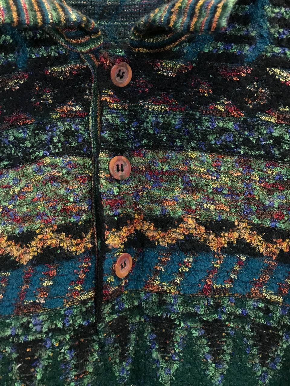Vintage Missoni style crazy multicolor sweater Size US M / EU 48-50 / 2 - 3 Thumbnail