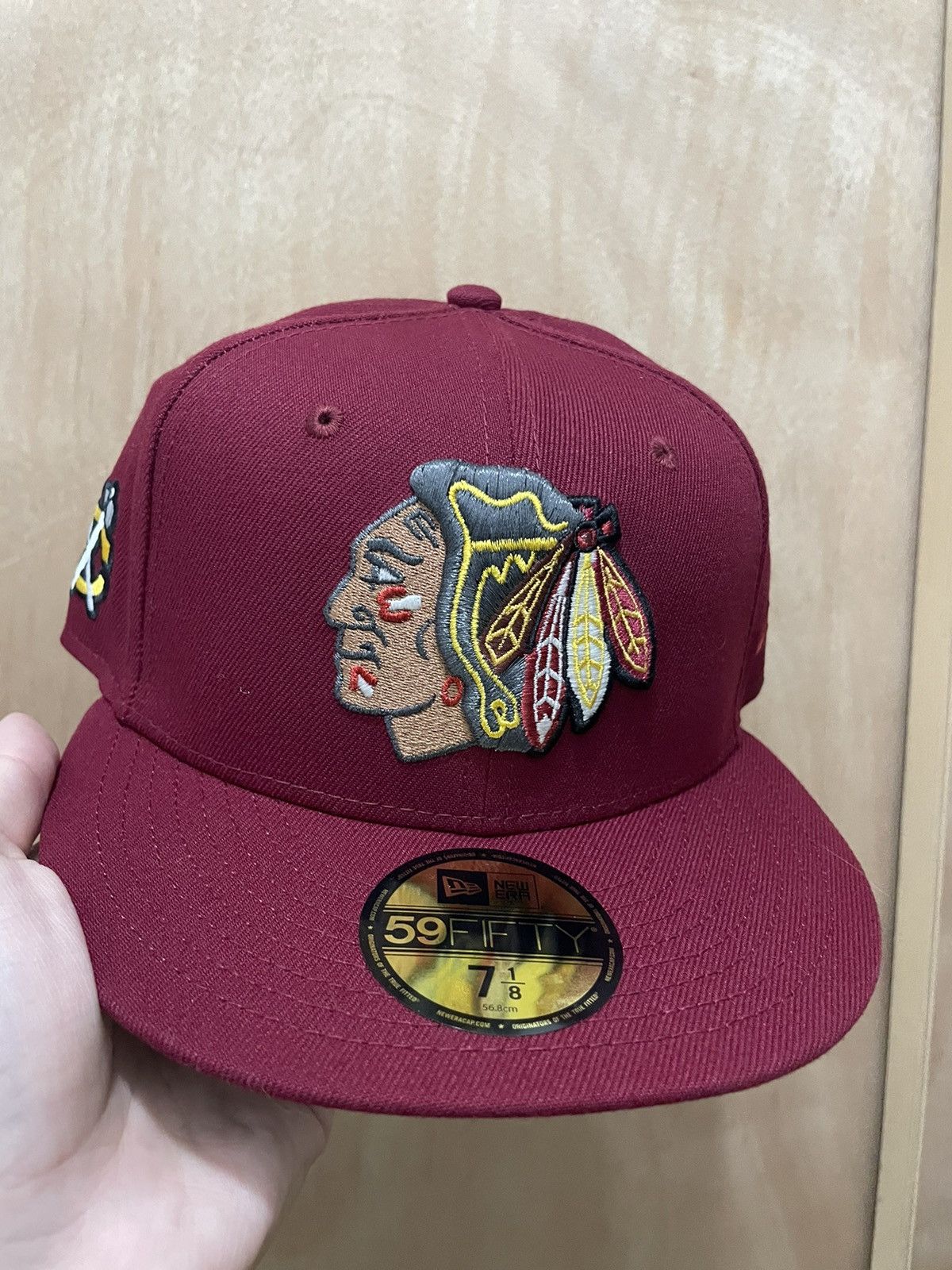 New Era Chicago blackhawks new era fitted size 7 1/8 brand new Size ONE SIZE - 1 Thumbnail