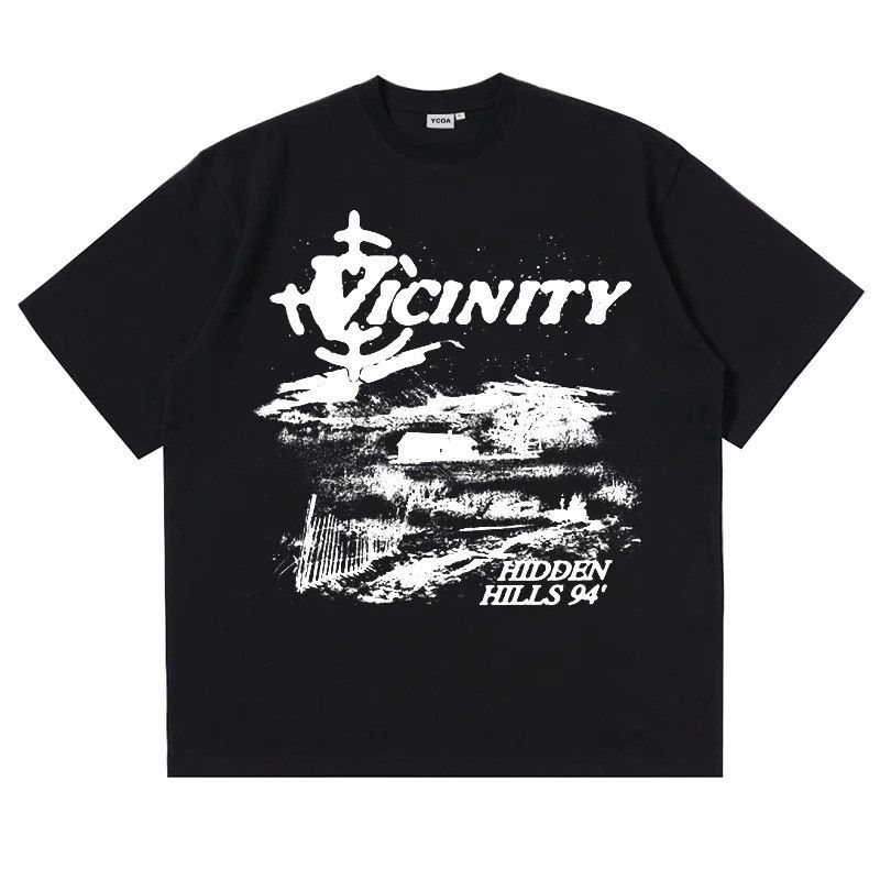 Designer × Vintage Streetwear BLACK T-Shirt Summer 2025 Size US L / EU 52-54 / 3 - 1 Preview