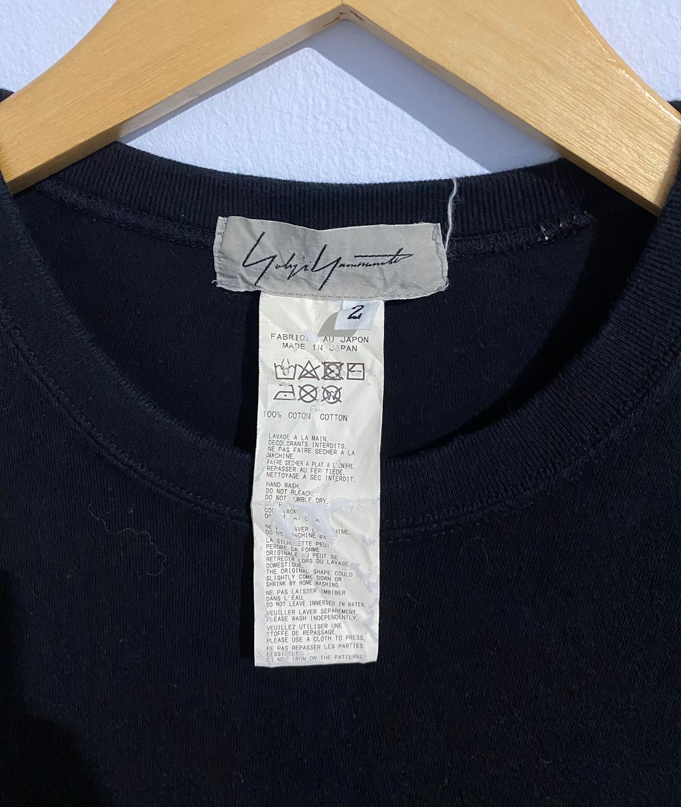 Yohji Yamamoto Vintage Yohji Yamamoto Shirt Size US L / EU 52-54 / 3 - 4 Thumbnail