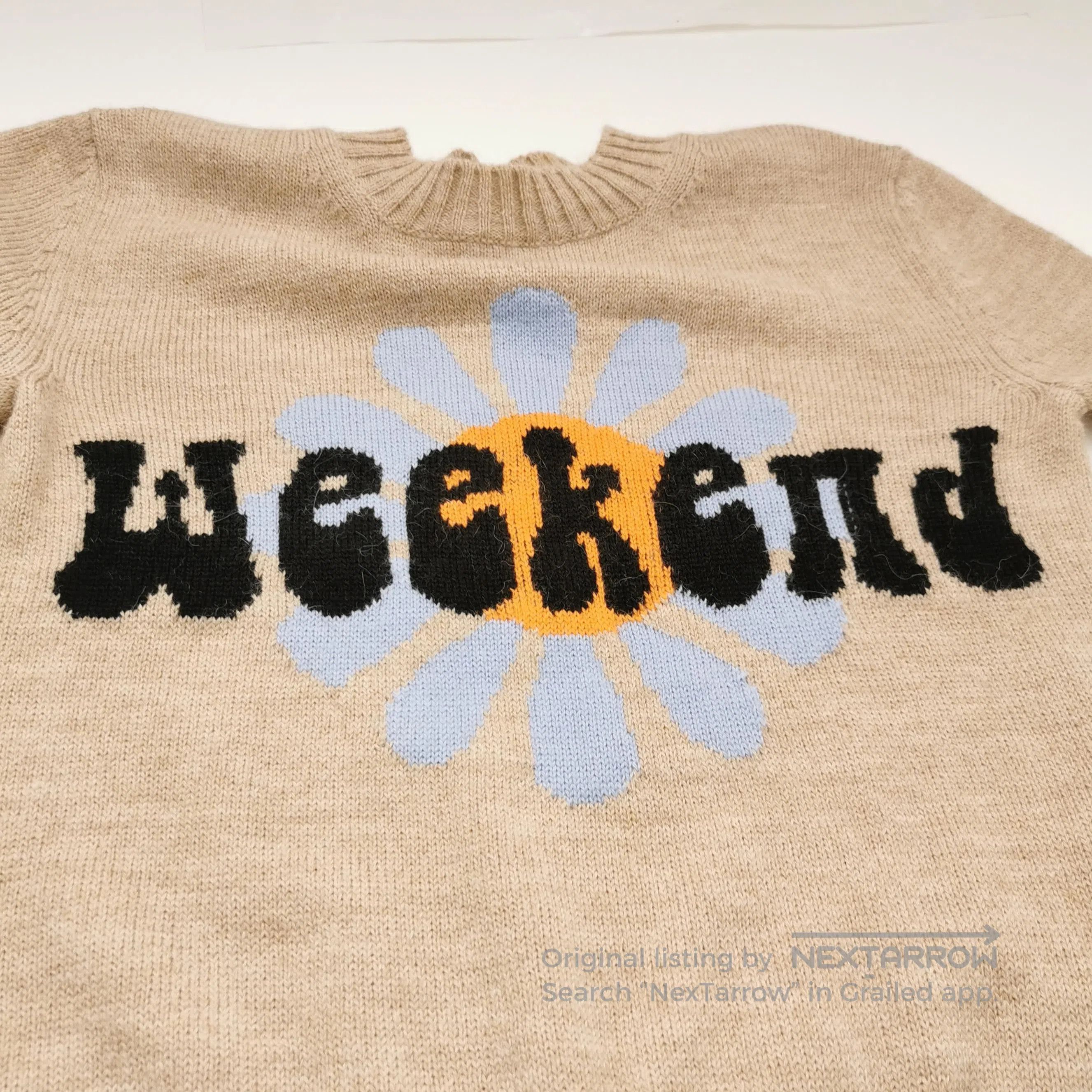 Weekend Max Mara Weekend Max Mara Alpaca Wool Blend Logo Sweater XS. Size XL / US 12-14 / IT 48-50 - 1 Thumbnail
