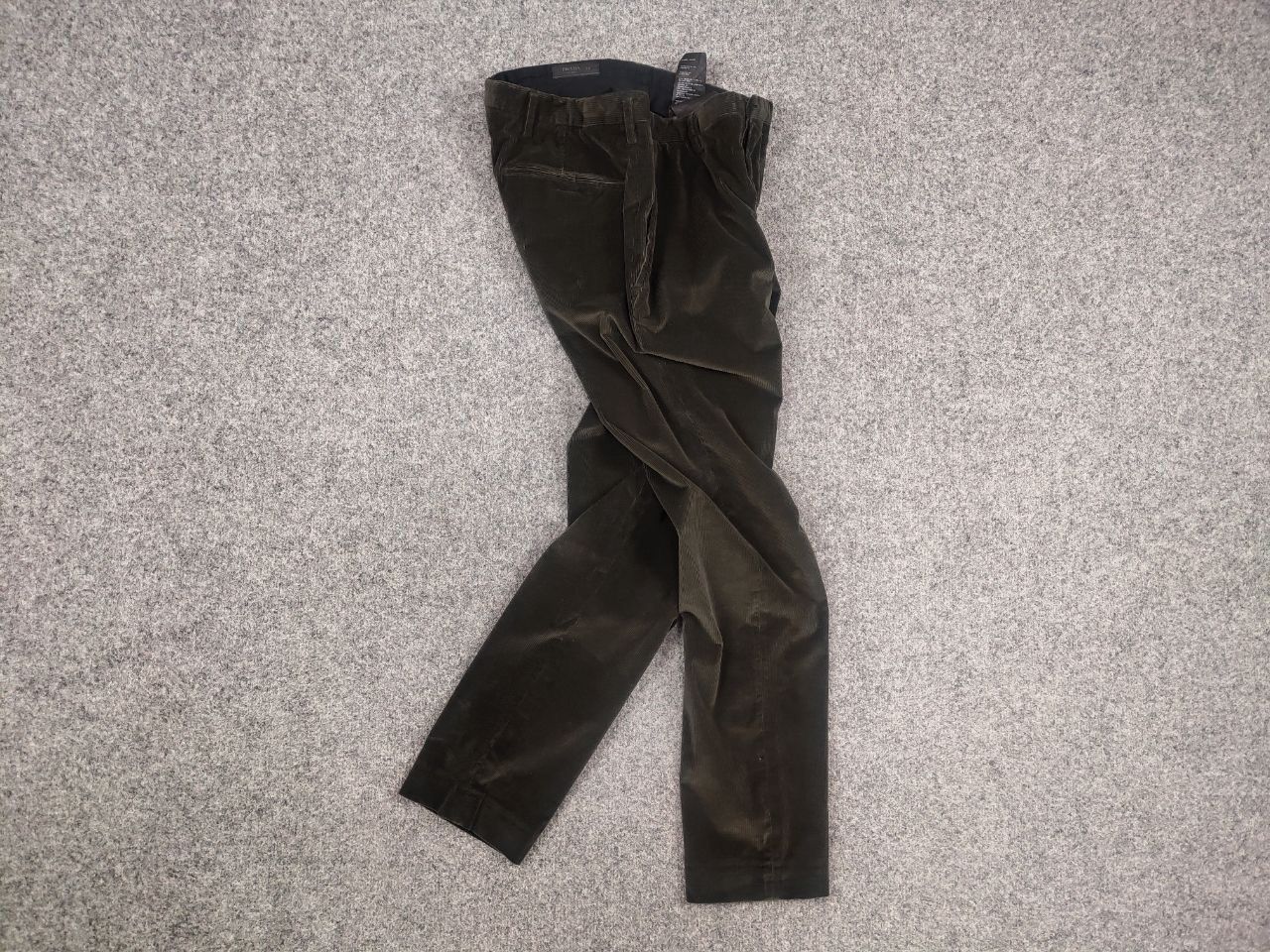 Prada Prada Design Black Label Oliver Corduroy Trouser Pants Size US 31 - 11 Thumbnail