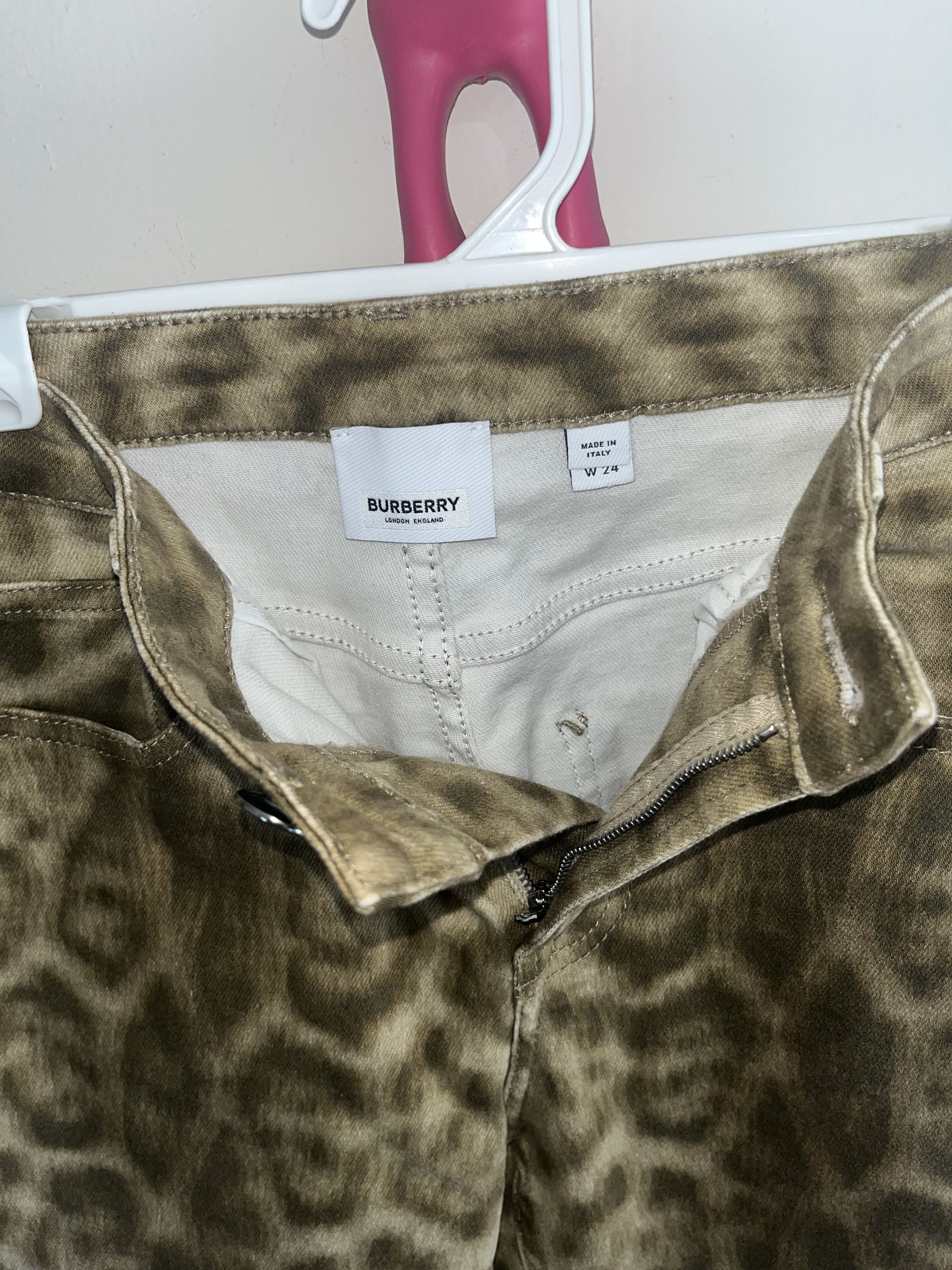 Burberry Burberry Leopard Print Womens Pants - Basically NEW Size 24" / US 00 / IT 34 - 6 Thumbnail