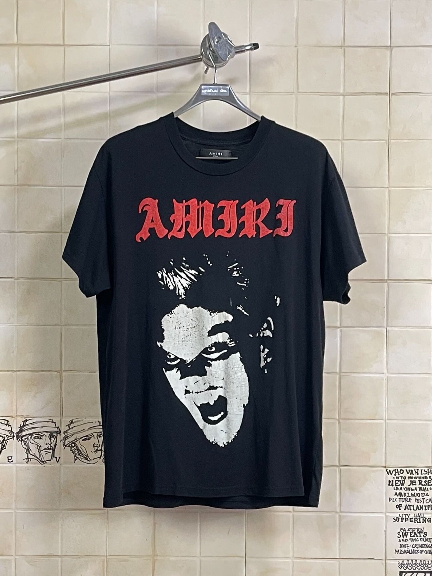 Amiri Amiri The Lost Boys Oversized T-Shirt Size US M / EU 48-50 / 2 - 1 Thumbnail