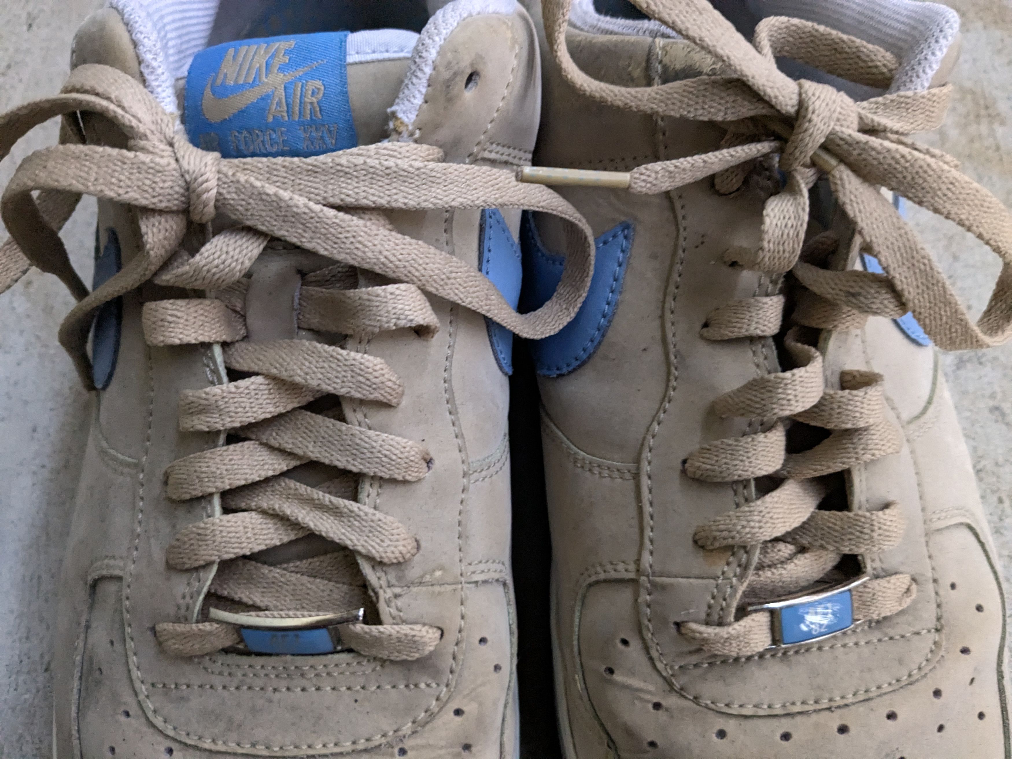 Nike Nike Air Force 1 Low '07 Linen University Blue 315122-241 Size US 12 / EU 45 - 6 Thumbnail