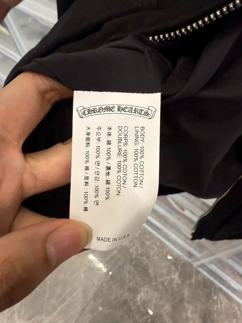 Chrome Hearts CHROME HEARTS Size L New black tooling zipper jacket Size US L / EU 52-54 / 3 - 5 Thumbnail