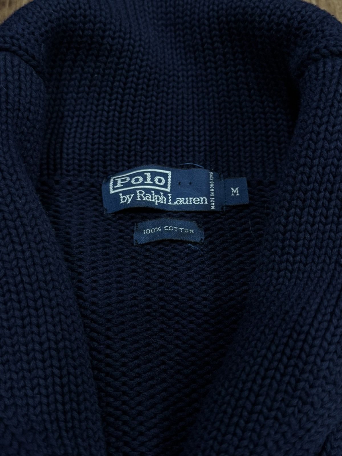 Polo Ralph Lauren Polo Ralph Lauren Cardigan Shawl Collar Size US M / EU 48-50 / 2 - 3 Thumbnail