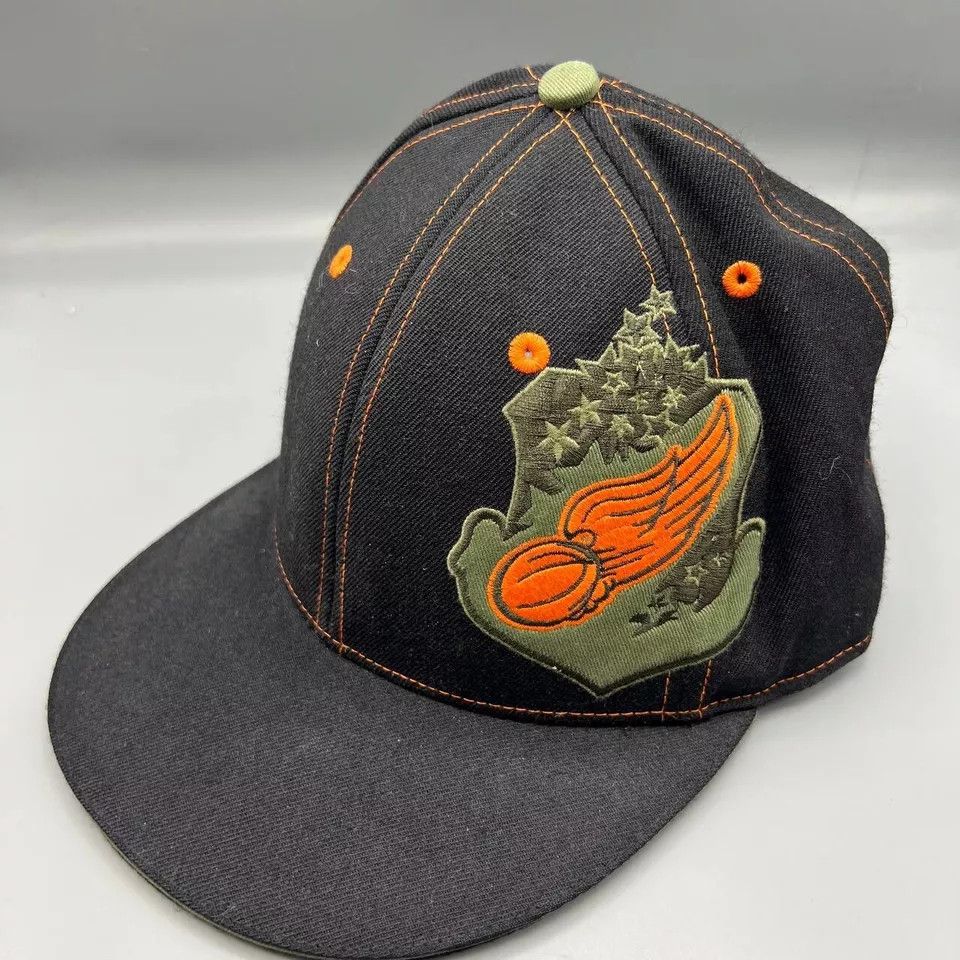 Nike Berlin Hat Men 7 1/2 Black Camouflage Nike Fitted Cap Size ONE SIZE - 2 Thumbnail