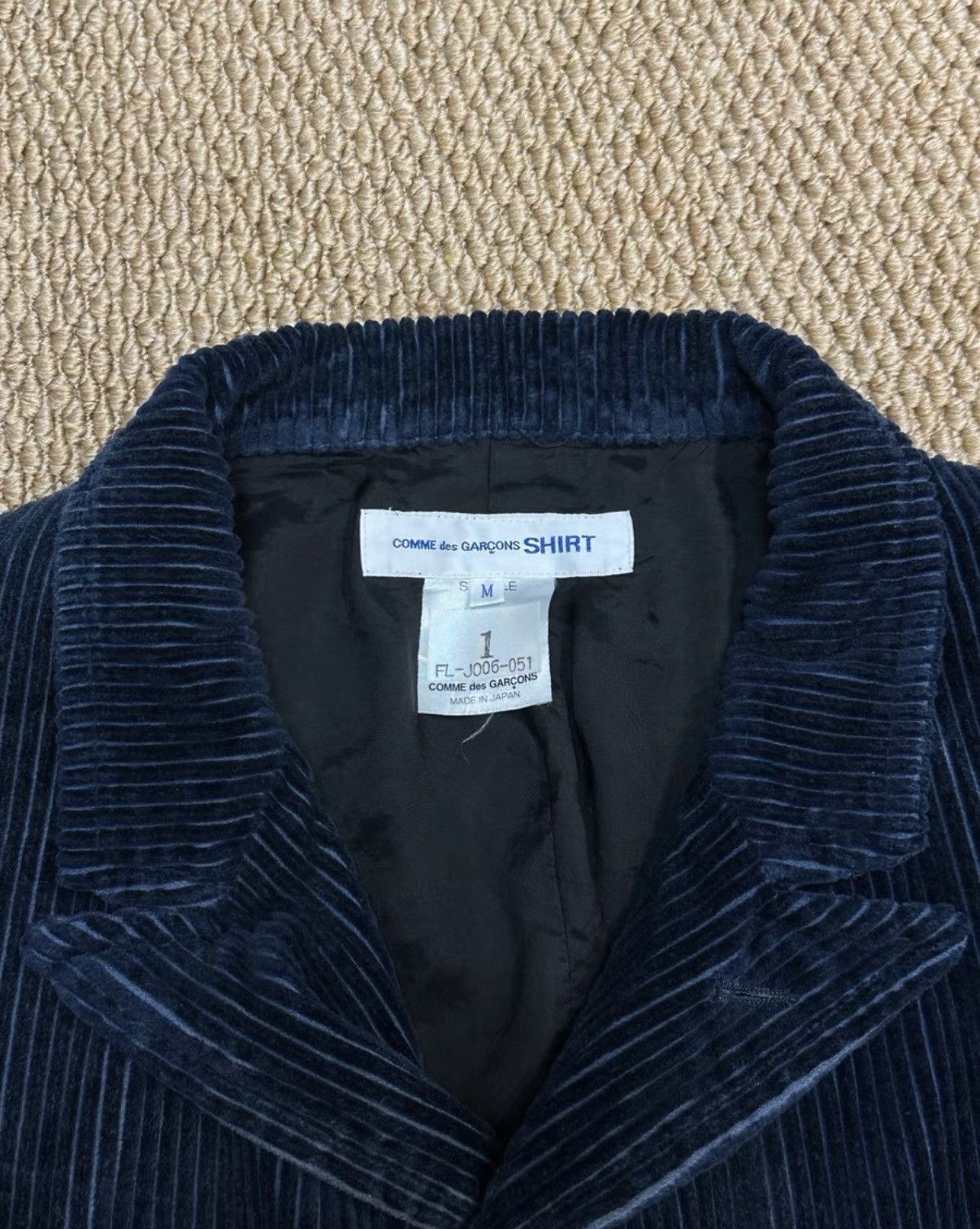 Comme des Garcons Comme des Garçons CDG Corduroy Deconstructed Blazer K23 Size US M / EU 48-50 / 2 - 5 Thumbnail