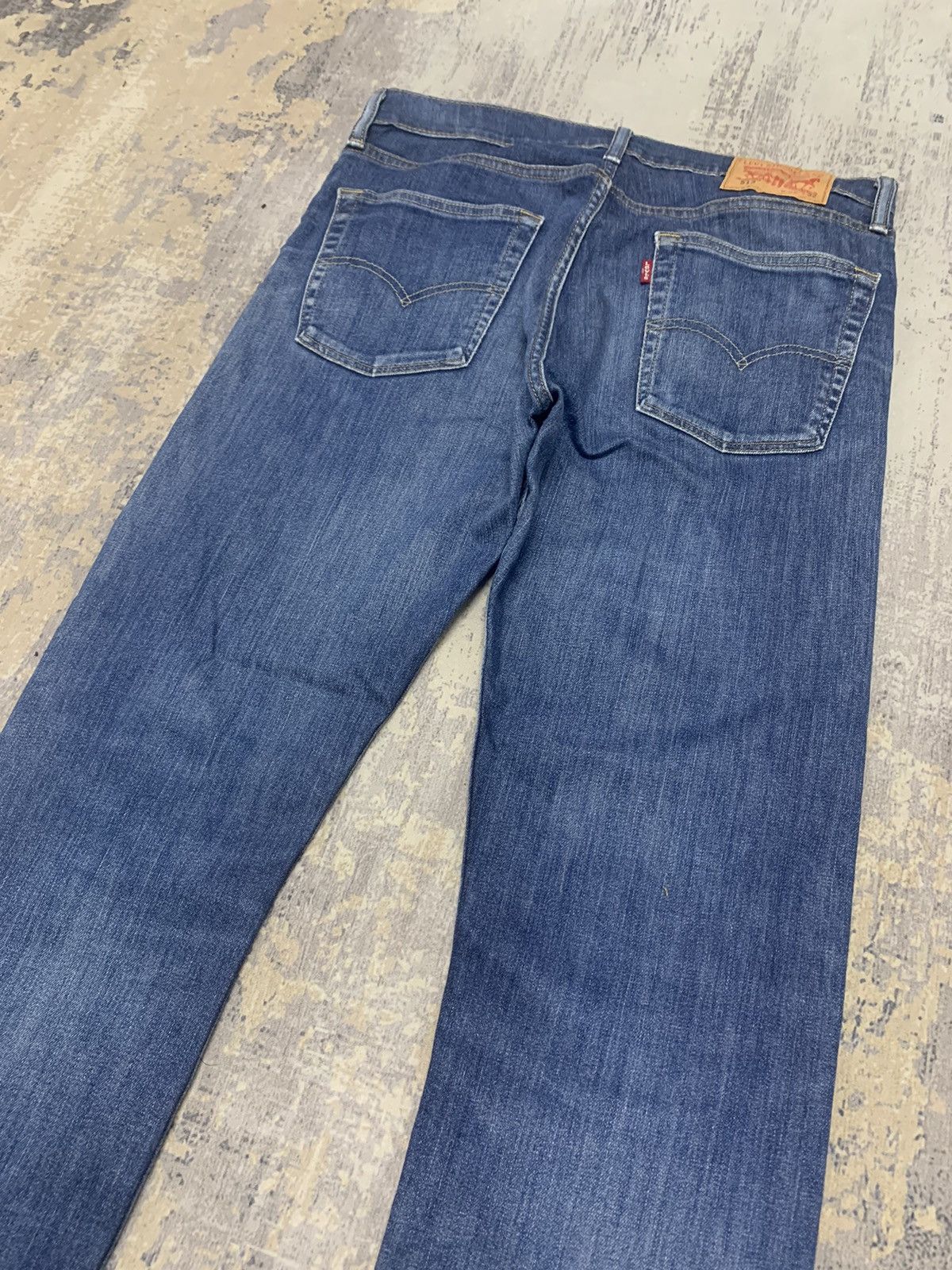 Levi's Levi's 513 Slim Fit Jeans Dark Indigo Modern Denim Size US 33 - 10 Thumbnail