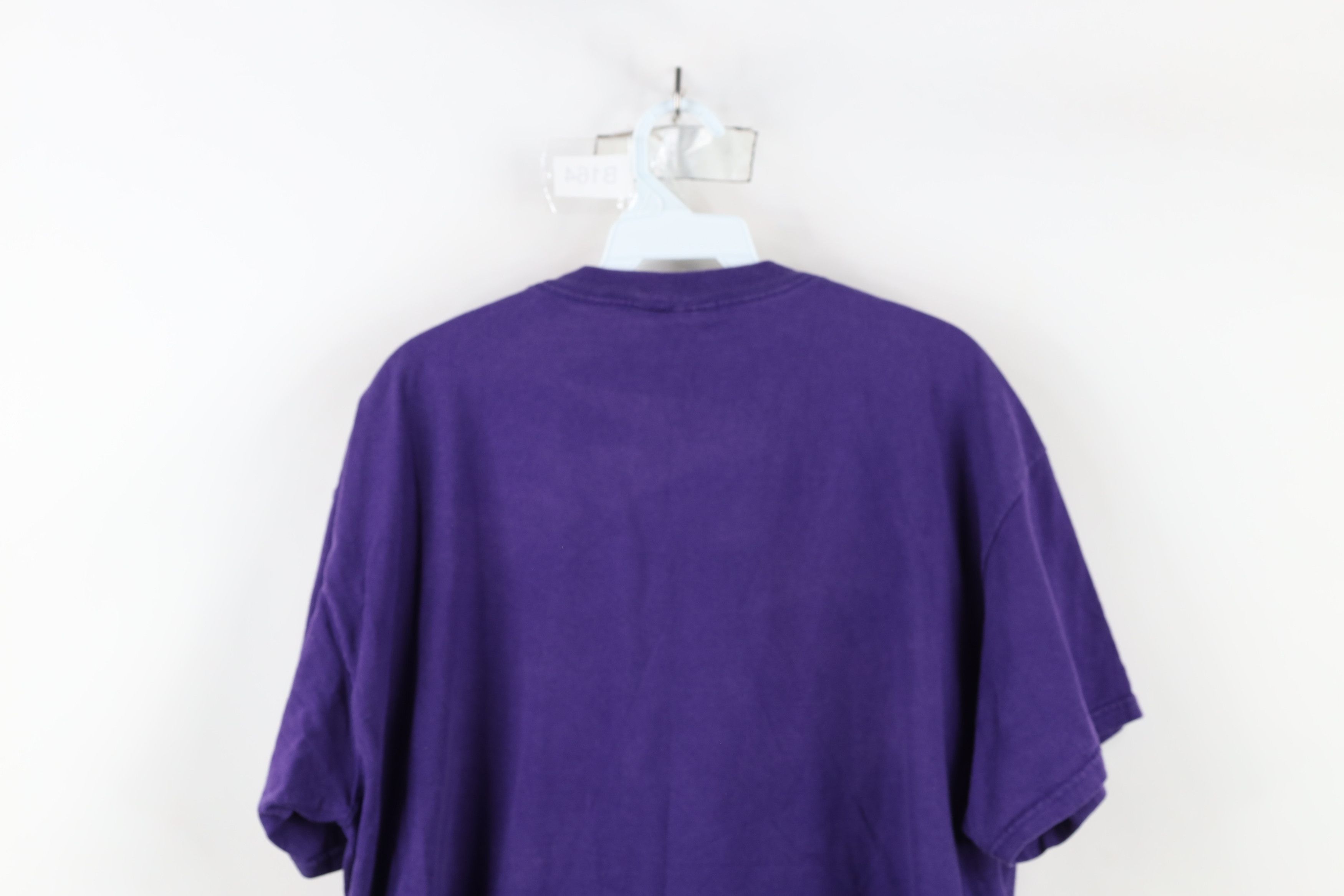Vintage Vintage 90s Spell Kaytee Fiesta Pet Food T-Shirt Purple USA Size XL / US 12-14 / IT 48-50 - 13 Thumbnail