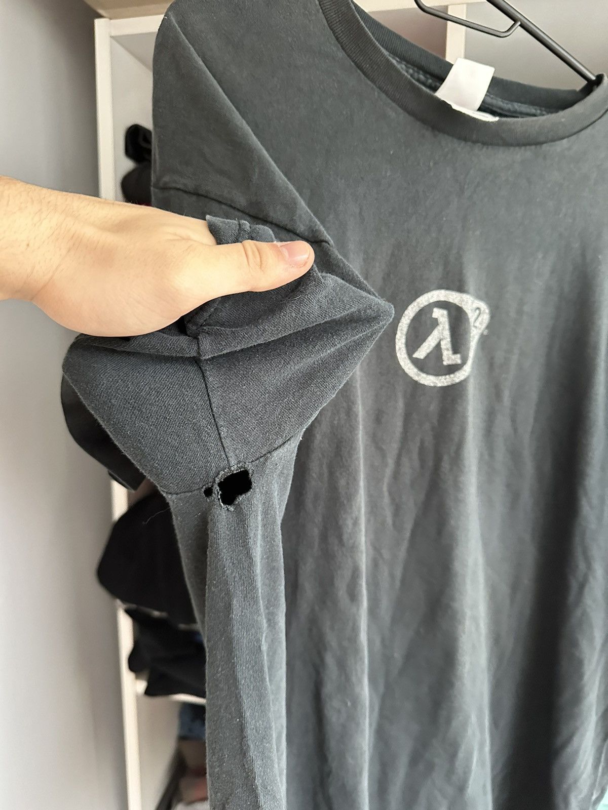 Vintage 🔥VINTAGE HALF-LIFE 2004 PROMO T-SHIRT🔥 Size US XL / EU 56 / 4 - 5 Thumbnail