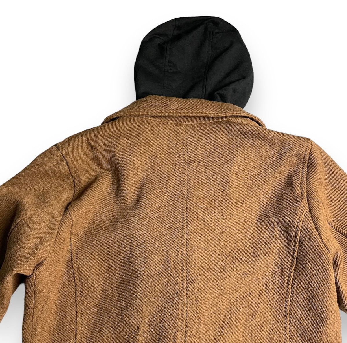 In The Attic 🇯🇵 IN THE ATTIC WOOL DUFFLE COAT HEAVY JACKET Size US L / EU 52-54 / 3 - 11 Thumbnail