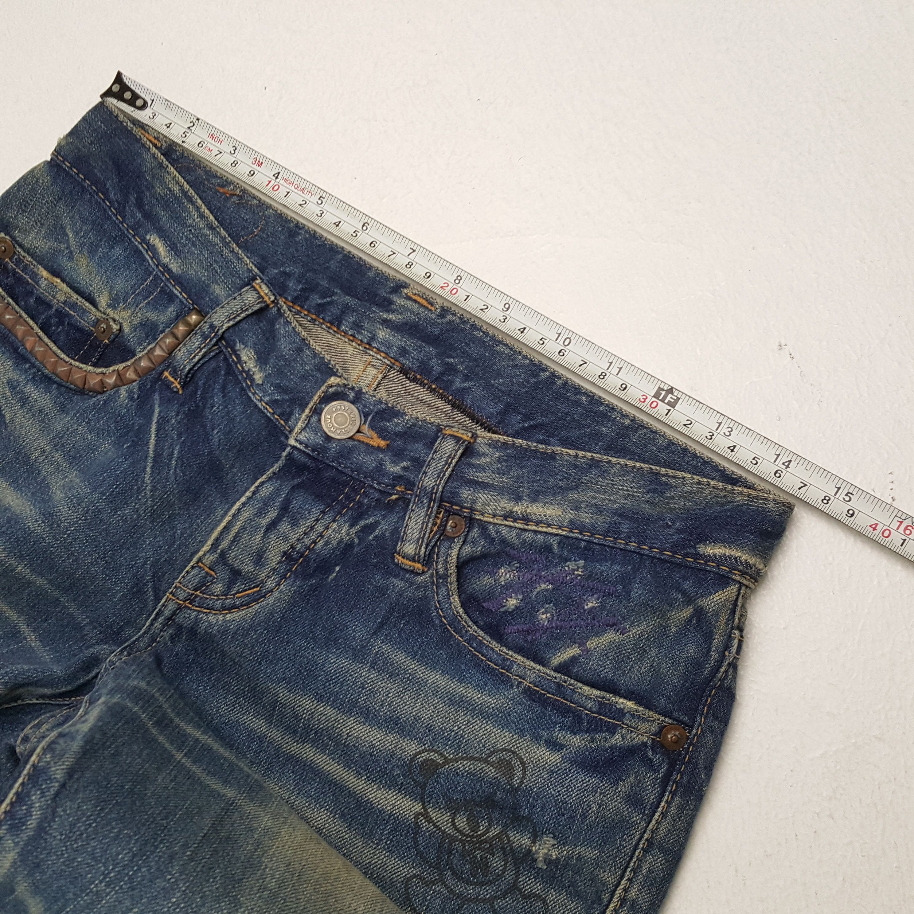 Hysteric Glamour × Japanese Brand × Vintage Vintage HYSTERIC GLAMOUR Japanese Fashion Brand Jeans Size 29" - 7 Thumbnail