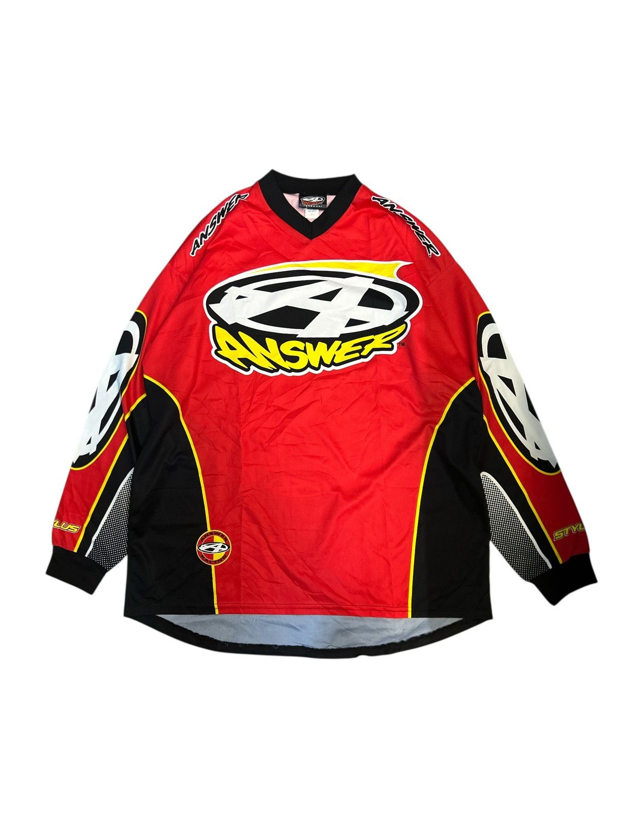 Vintage VINTAGE 90s Answer Racing Motocross MX Jersey Size US L / EU 52-54 / 3 - 1 Thumbnail