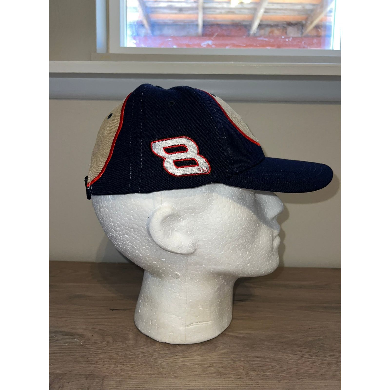Vintage Y2K Dale Earnhardt Jr. Budweiser Brown Hat Headwear 2000s OS Size ONE SIZE - 6 Thumbnail