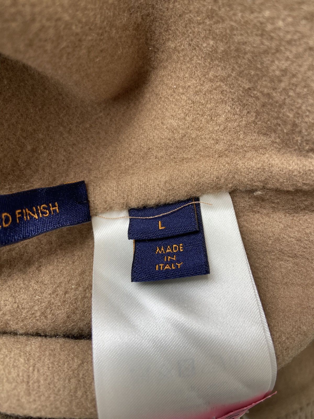 Louis Vuitton Louis Vuitton Double Face Hoodie in Beige Wool Size US L / EU 52-54 / 3 - 12 Thumbnail