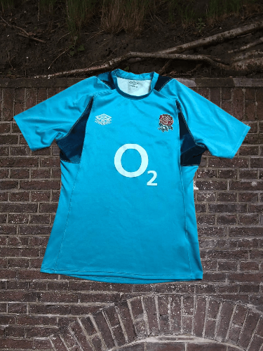Umbro England Training Rugby Union Shirt Umbro O2 Size US XL / EU 56 / 4 - 1 Thumbnail